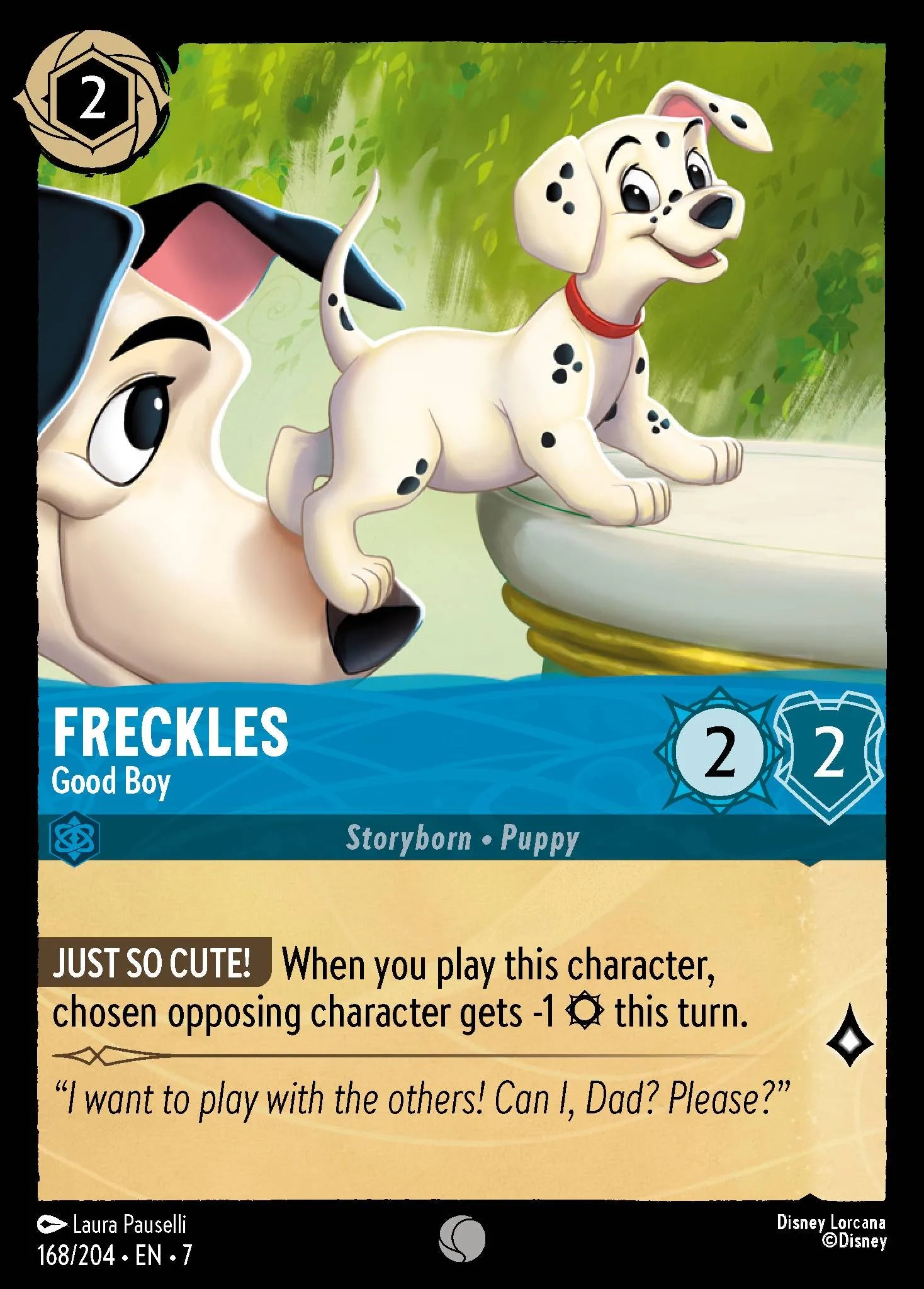 Freckles - Good Boy | Archazia's Island #168 (Near Mint) | Disney Lorcana Single Australia (Near Mint)