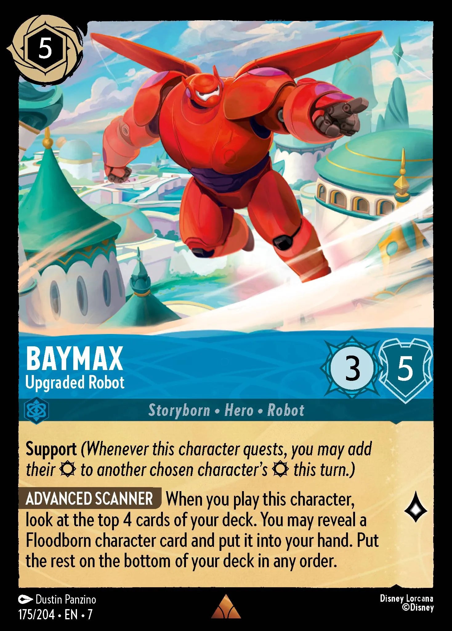 Baymax - Upgraded Robot | Archazia's Island #175 (Near Mint Foil) | Disney Lorcana Single Australia (Near Mint)