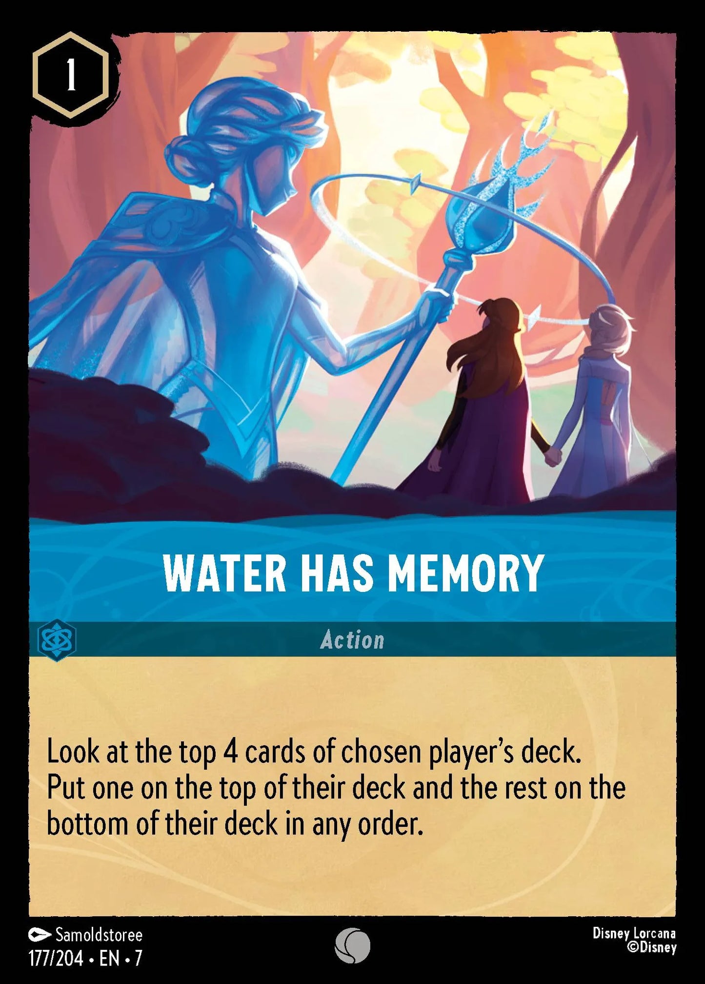 Water Has Memory | Archazia's Island #177 (Near Mint) | Disney Lorcana Single Australia (Near Mint)