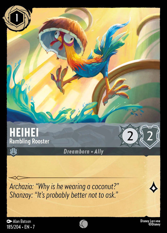 Heihei - Rambling Rooster | Archazia's Island #185 (Near Mint) | Disney Lorcana Single Australia (Near Mint)