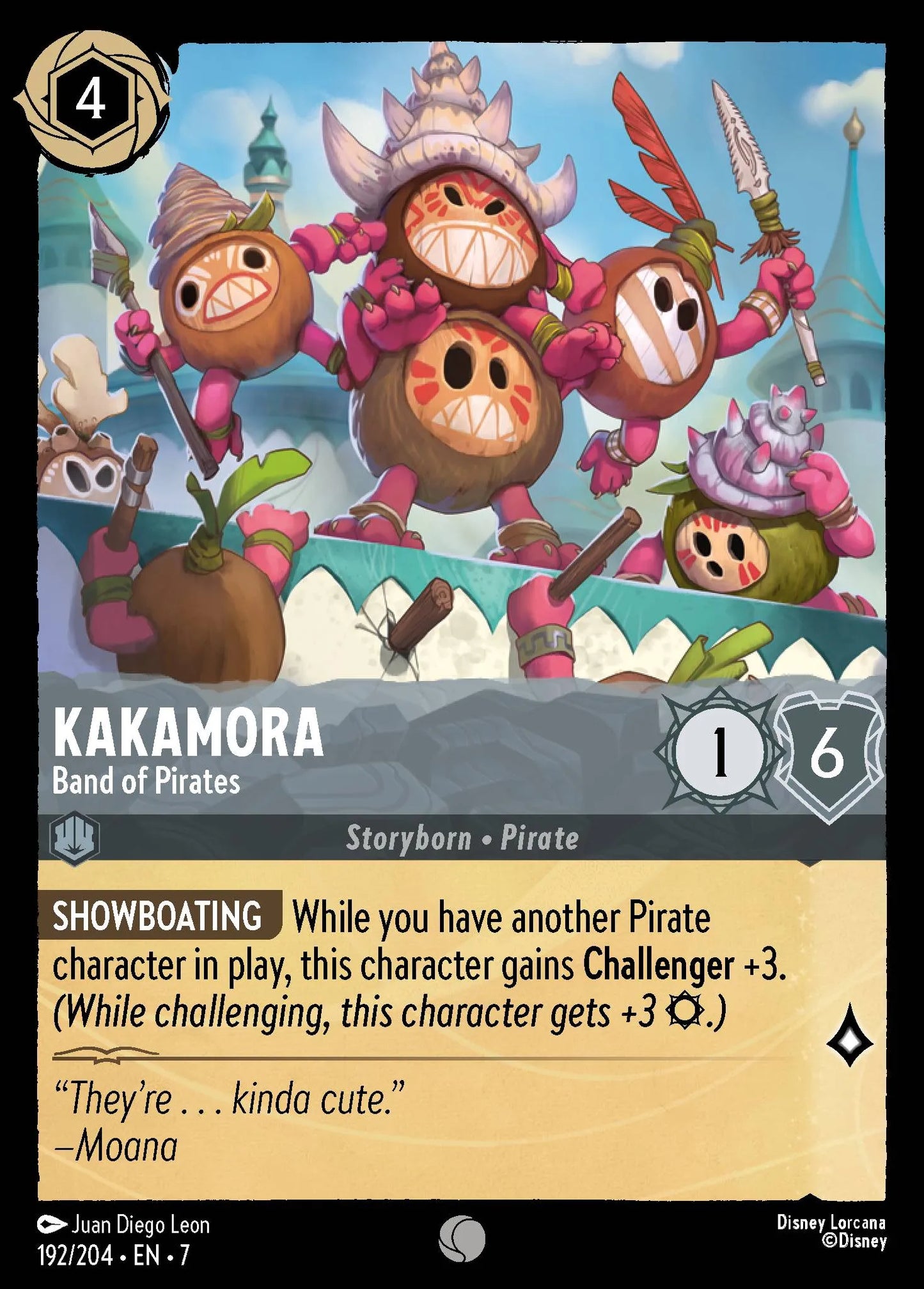 Kakamora - Band of Pirates | Archazia's Island #192 (Near Mint) | Disney Lorcana Single Australia (Near Mint)