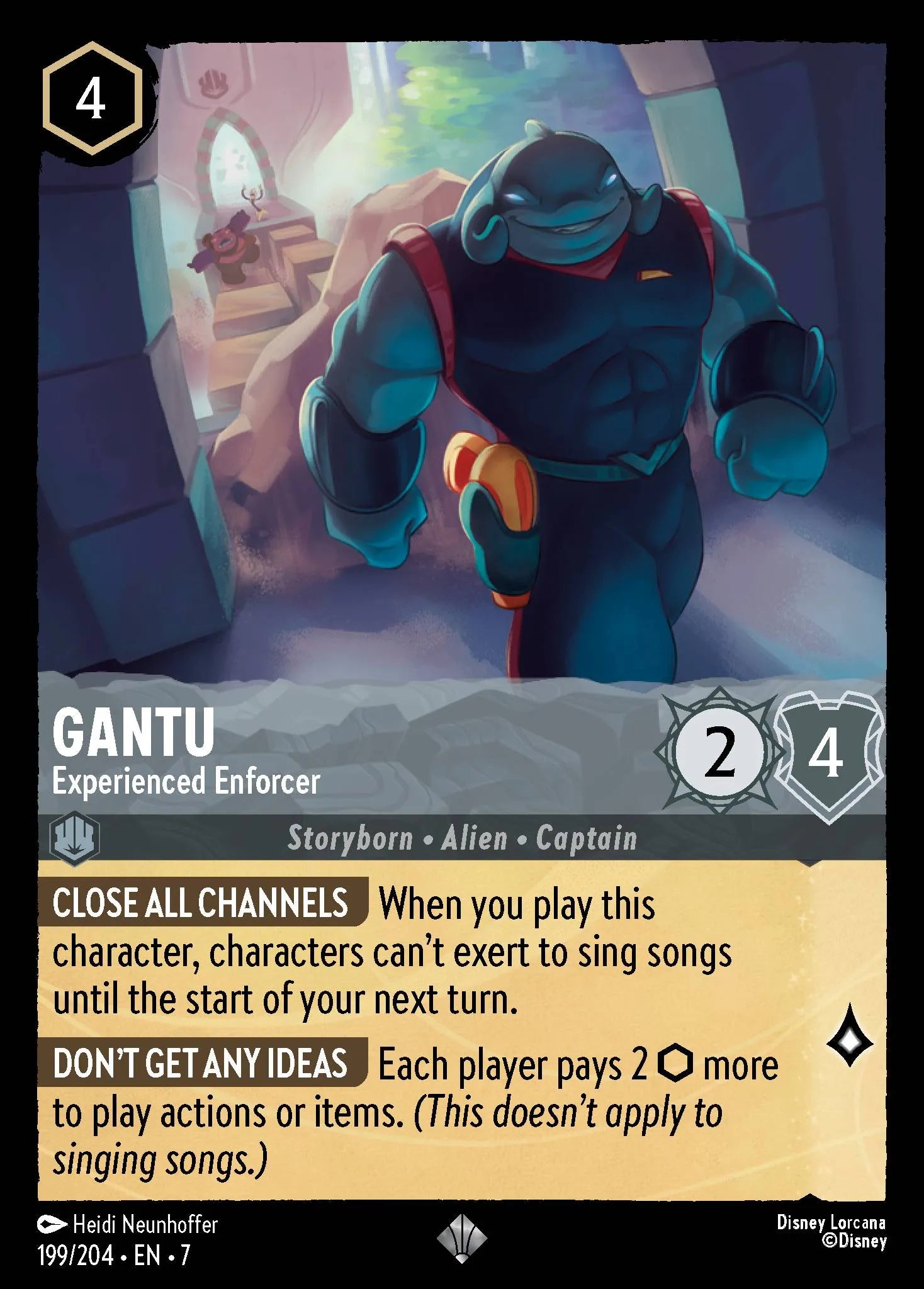 Gantu - Experienced Enforcer | Archazia's Island #199 (Near Mint Foil) | Disney Lorcana Single Australia (Near Mint)