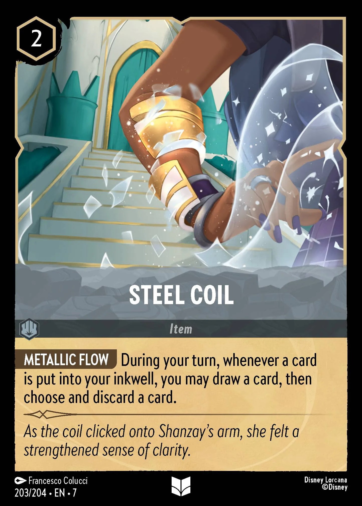 Steel Coil | Archazia's Island #203 (Near Mint Foil) | Disney Lorcana Single Australia (Near Mint)