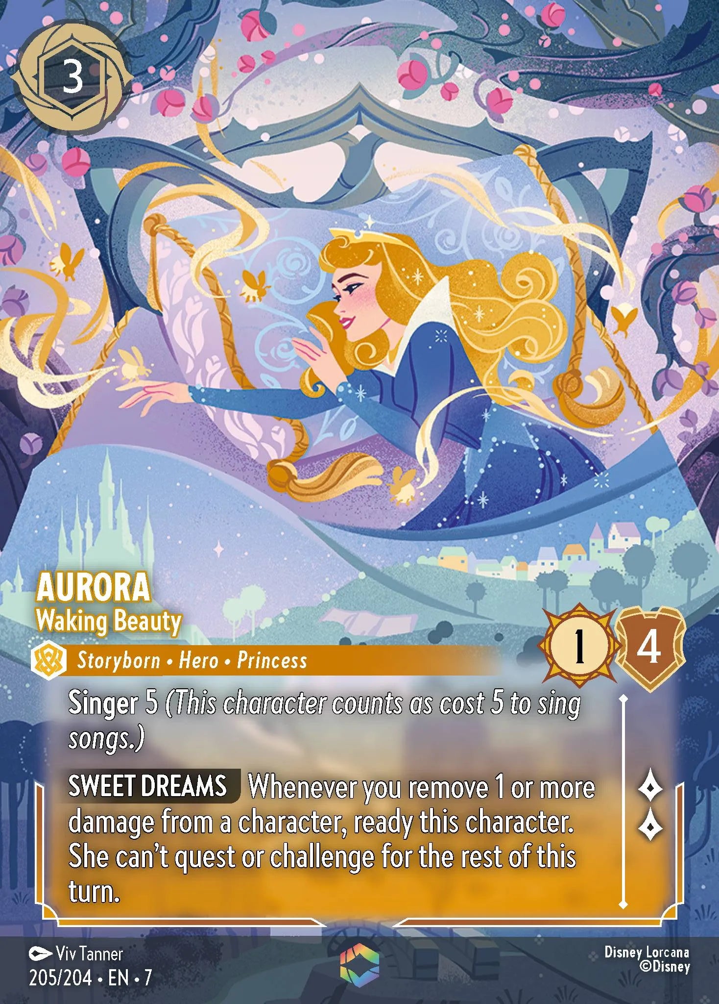 Aurora - Waking Beauty | Archazia's Island #205 (Near Mint) | Disney Lorcana Single Australia (Near Mint)