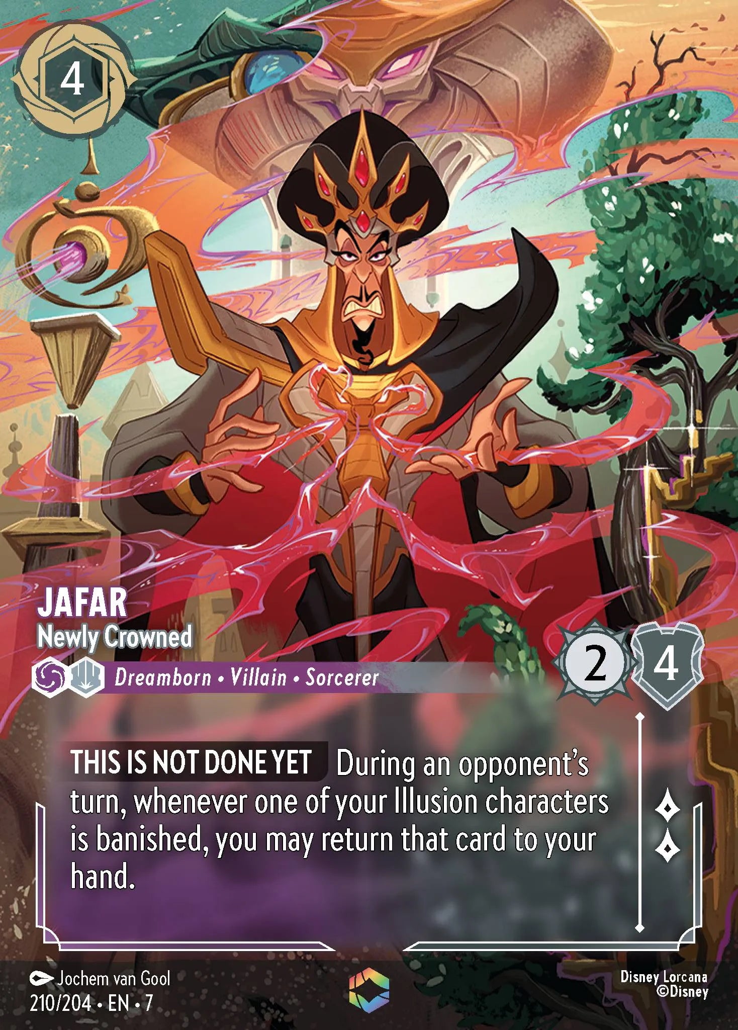 Jafar - Newly Crowned | Archazia's Island #210 (Near Mint) | Disney Lorcana Single Australia (Near Mint)