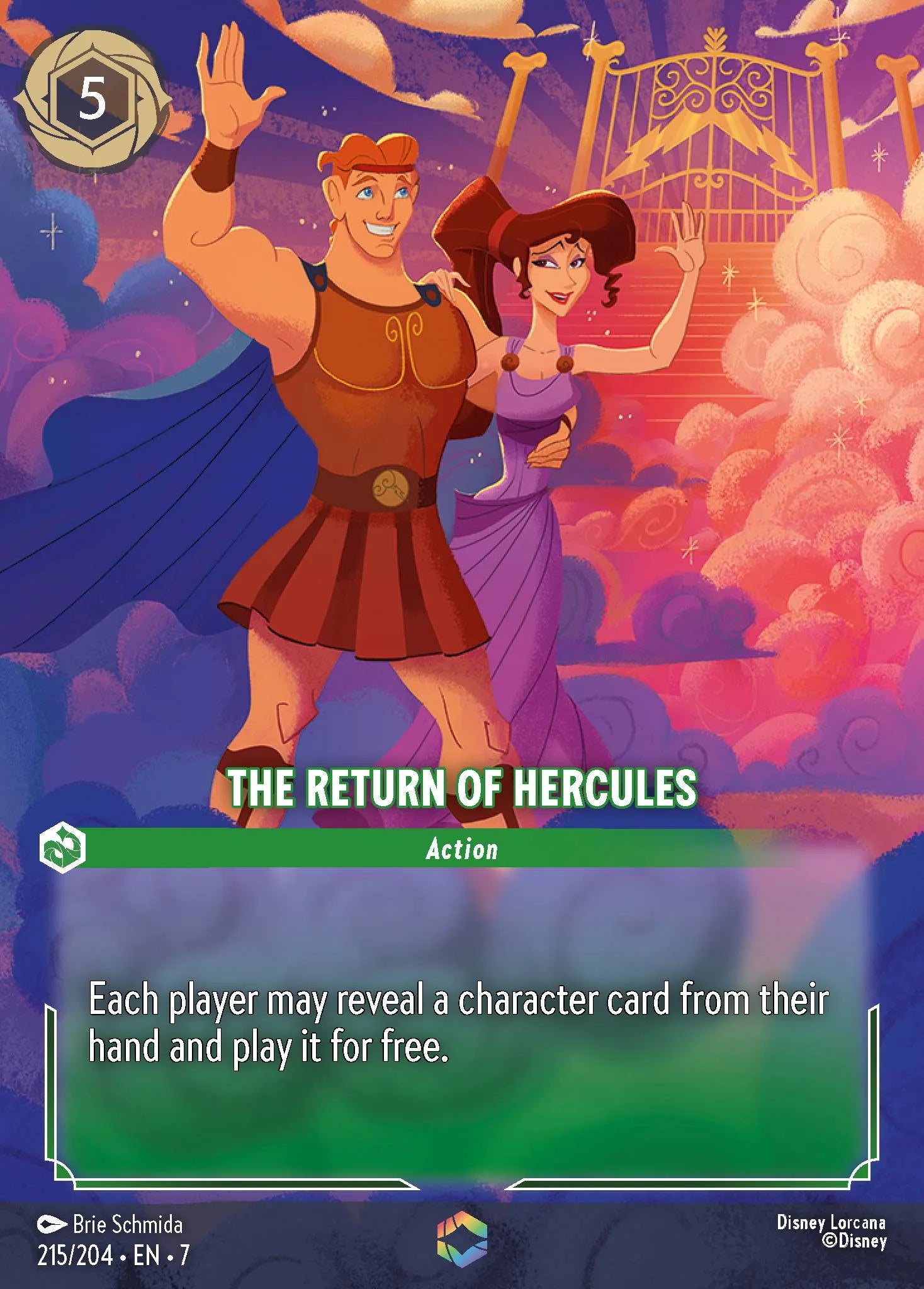 The Return of Hercules | Archazia's Island #215 (Near Mint) | Disney Lorcana Single Australia (Near Mint)