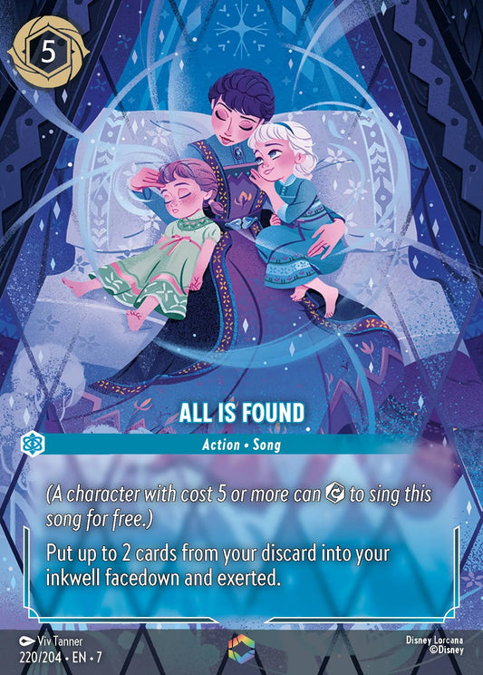 All Is Found | Archazia's Island #220 (Near Mint) | Disney Lorcana Single Australia (Near Mint)