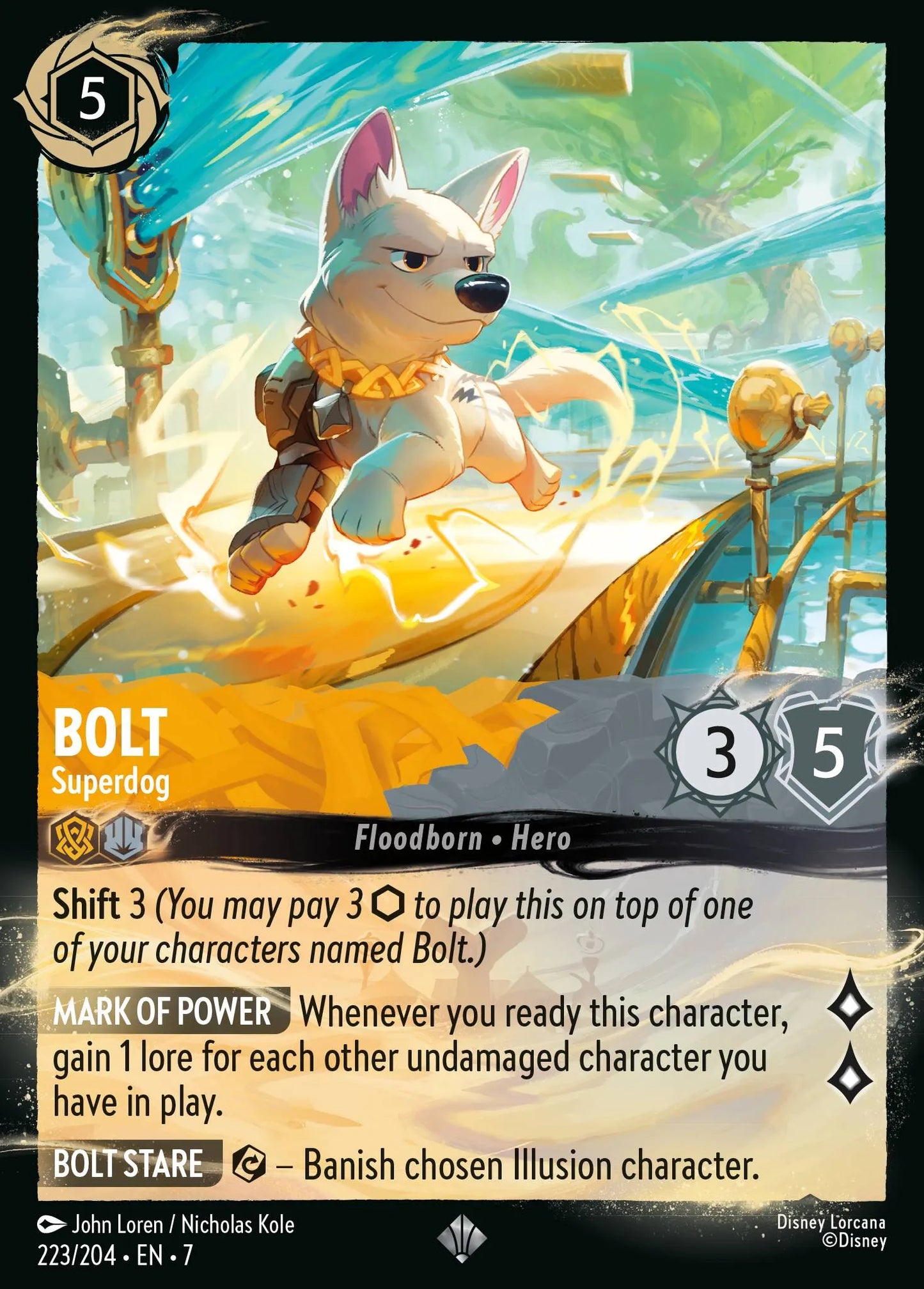 Bolt - Superdog | Archazia's Island #223 (Near Mint) | Disney Lorcana Single Australia (Near Mint)