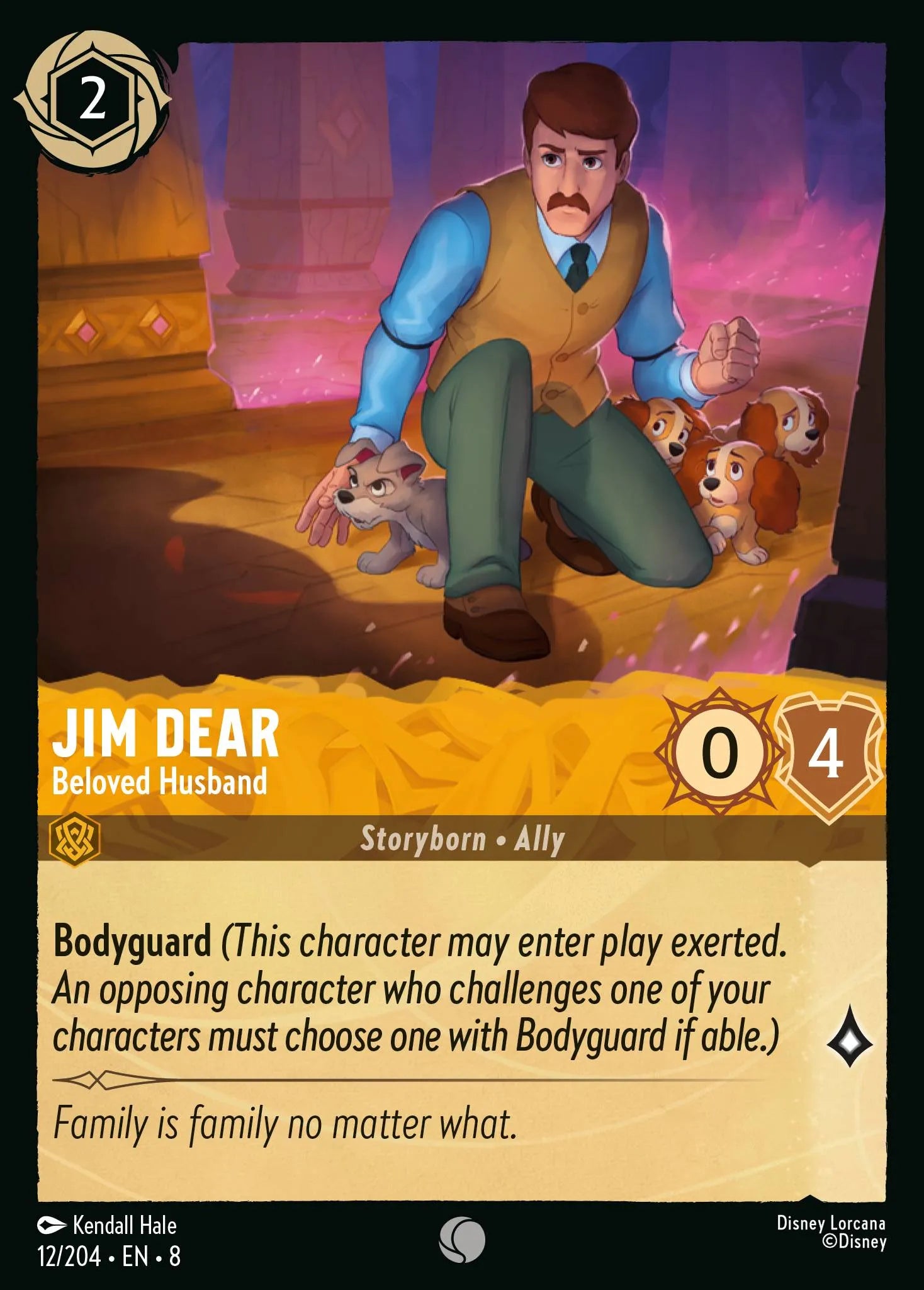 Jim Dear - Beloved Husband | Reign of Jafar #12 (Near Mint) | Disney Lorcana Single Australia (Near Mint)