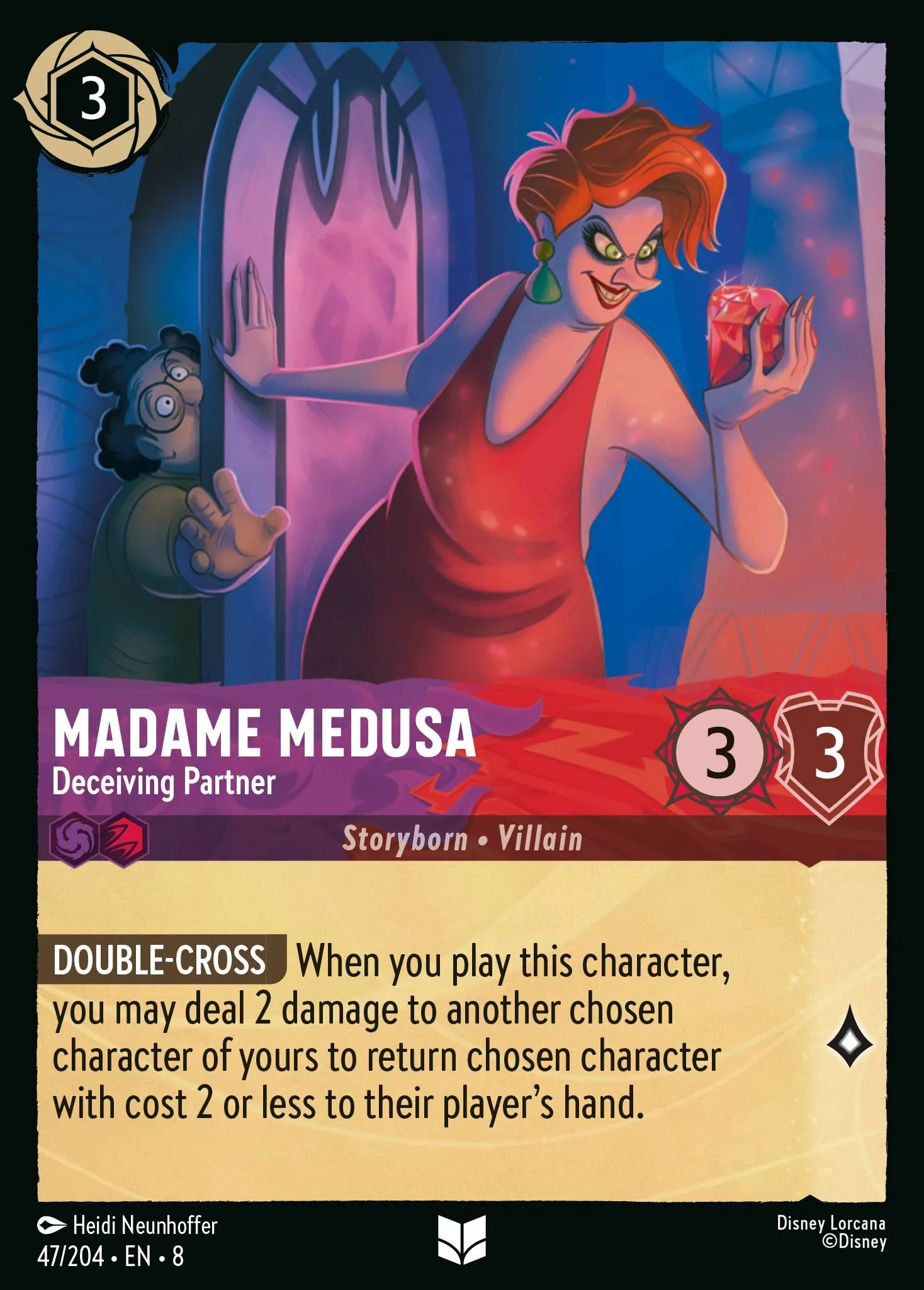 Madame Medusa - Deceiving Partner | Reign of Jafar #47 (Near Mint) | Disney Lorcana Single Australia (Near Mint)