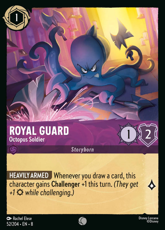 Royal Guard - Octopus Soldier | Reign of Jafar #52 (Near Mint Foil) | Disney Lorcana Single Australia (Near Mint)
