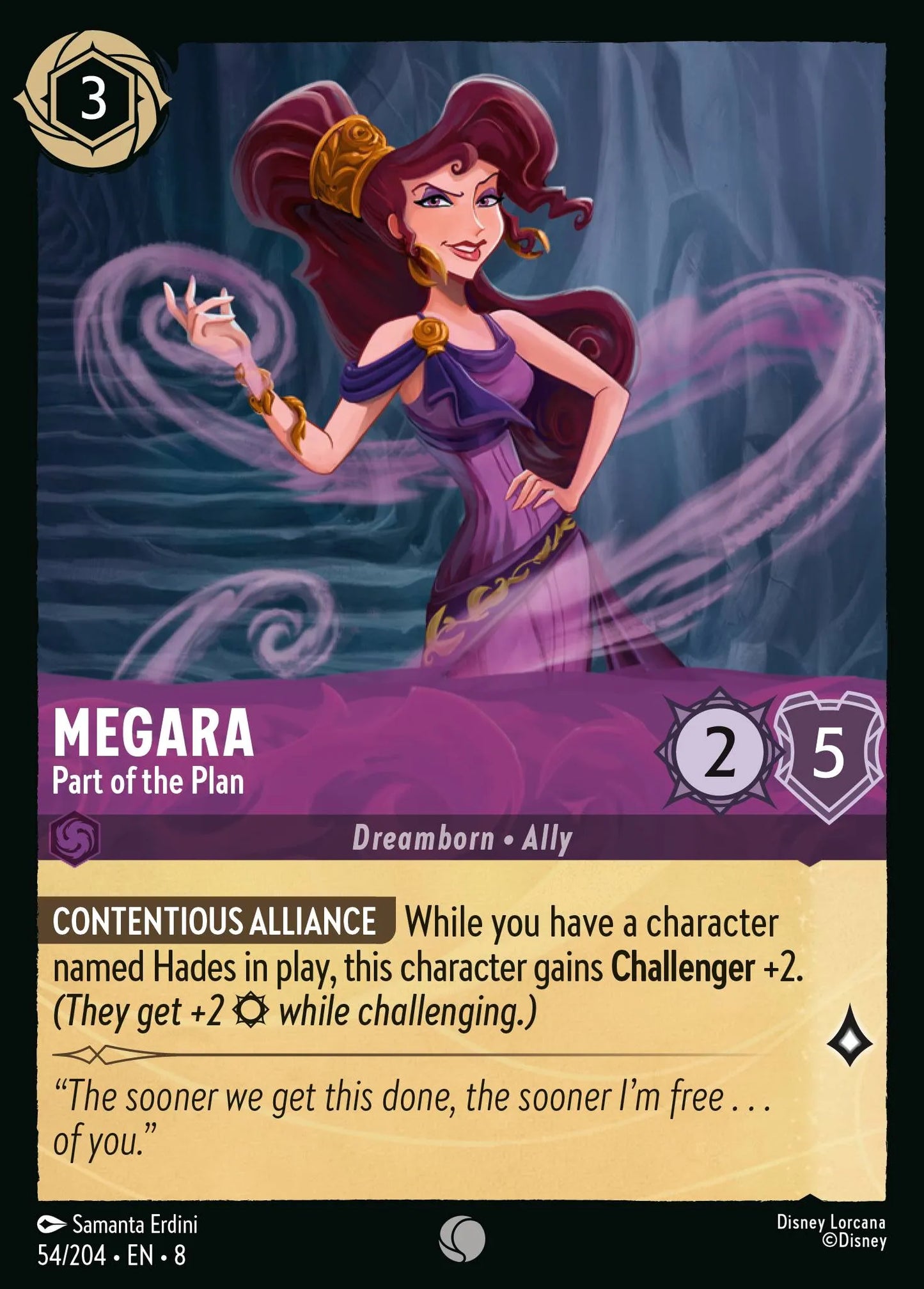 Megara - Part of the Plan | Reign of Jafar #54 (Near Mint) | Disney Lorcana Single Australia (Near Mint)