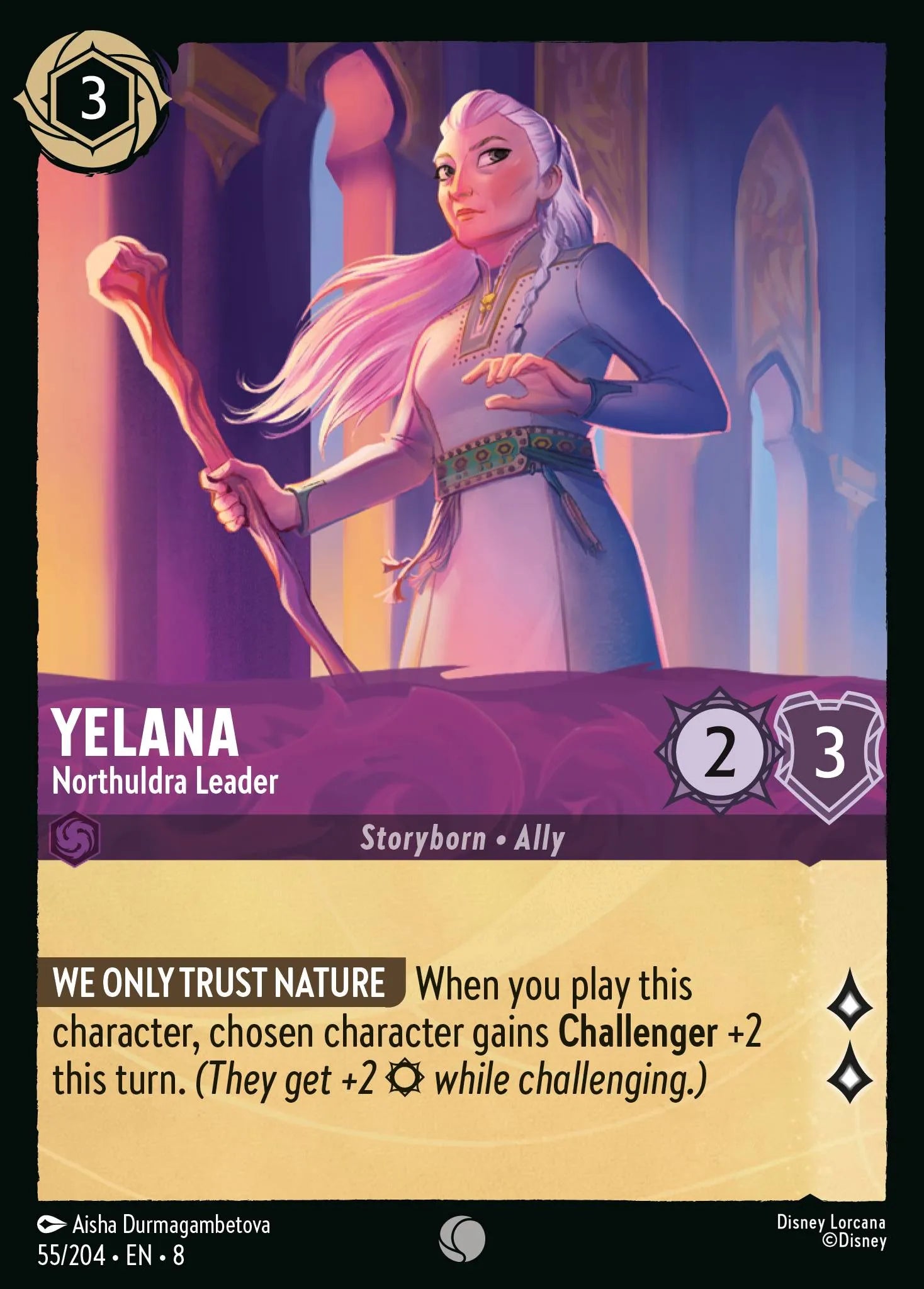Yelana - Northuldra Leader | Reign of Jafar #55 (Near Mint) | Disney Lorcana Single Australia (Near Mint)