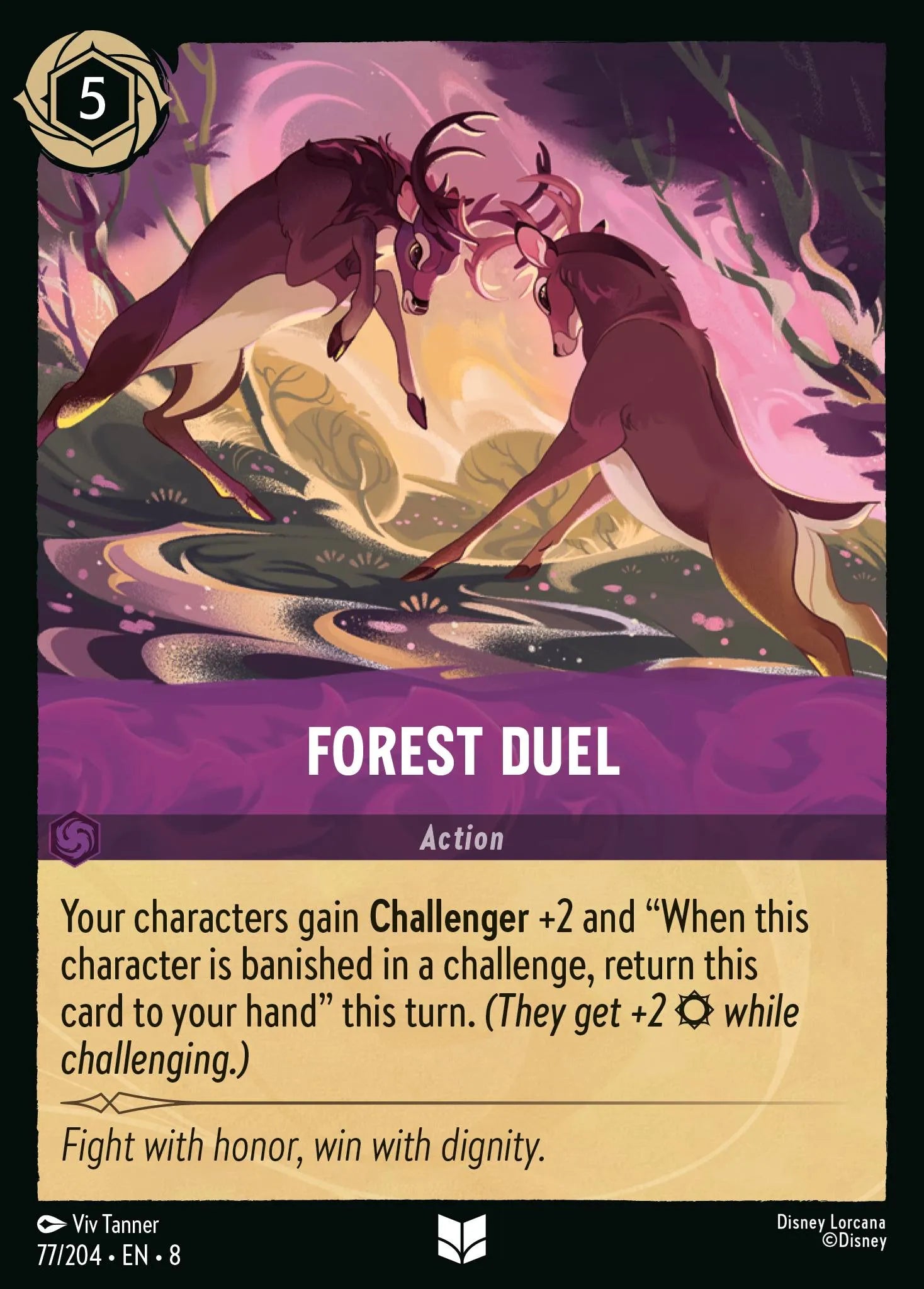 Forest Duel | Reign of Jafar #77 (Near Mint) | Disney Lorcana Single Australia (Near Mint)