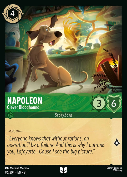 Napoleon - Clever Bloodhound | Reign of Jafar #96 (Near Mint Foil) | Disney Lorcana Single Australia (Near Mint)