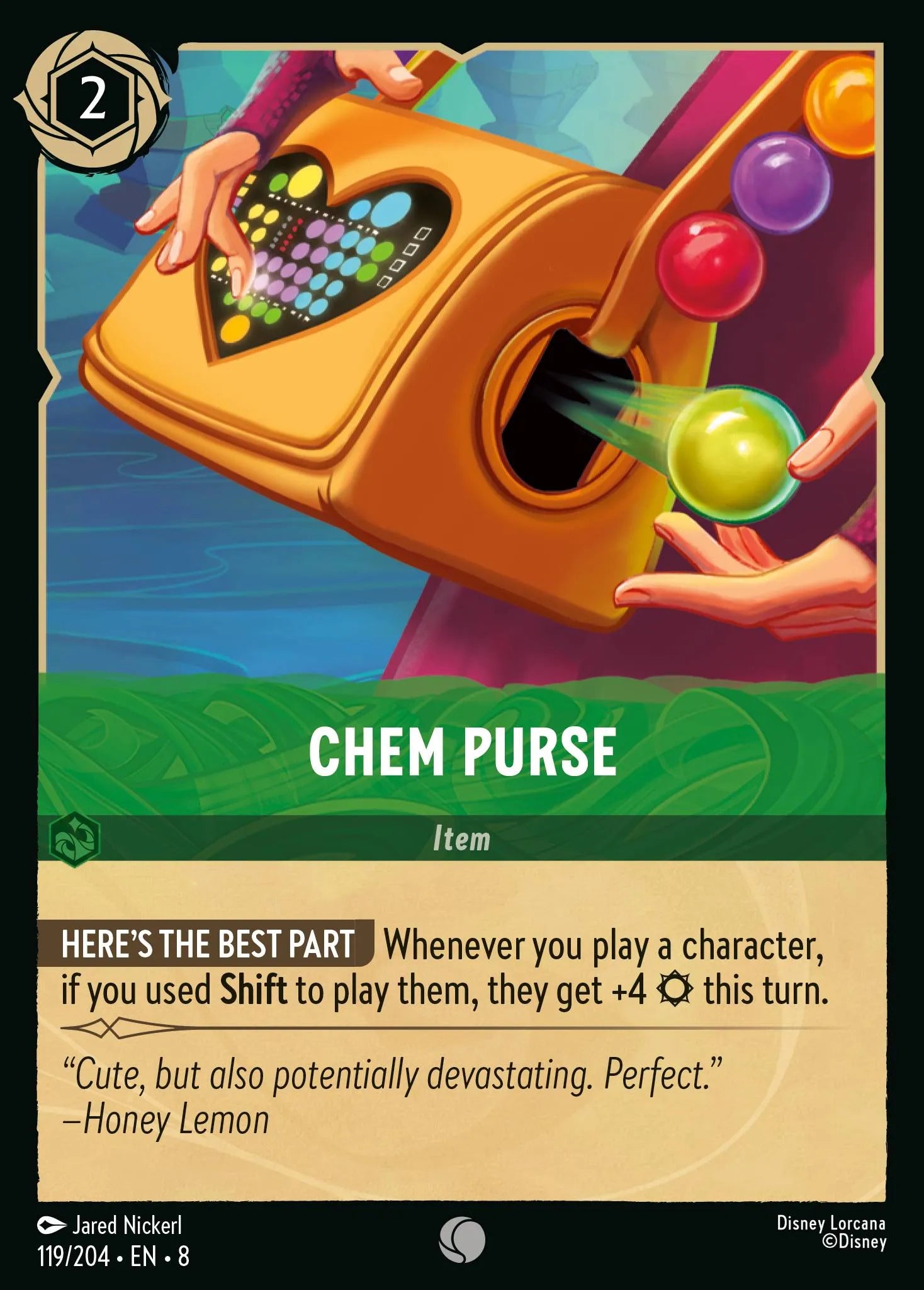 Chem Purse | Reign of Jafar #119 (Near Mint Foil) | Disney Lorcana Single Australia (Near Mint)