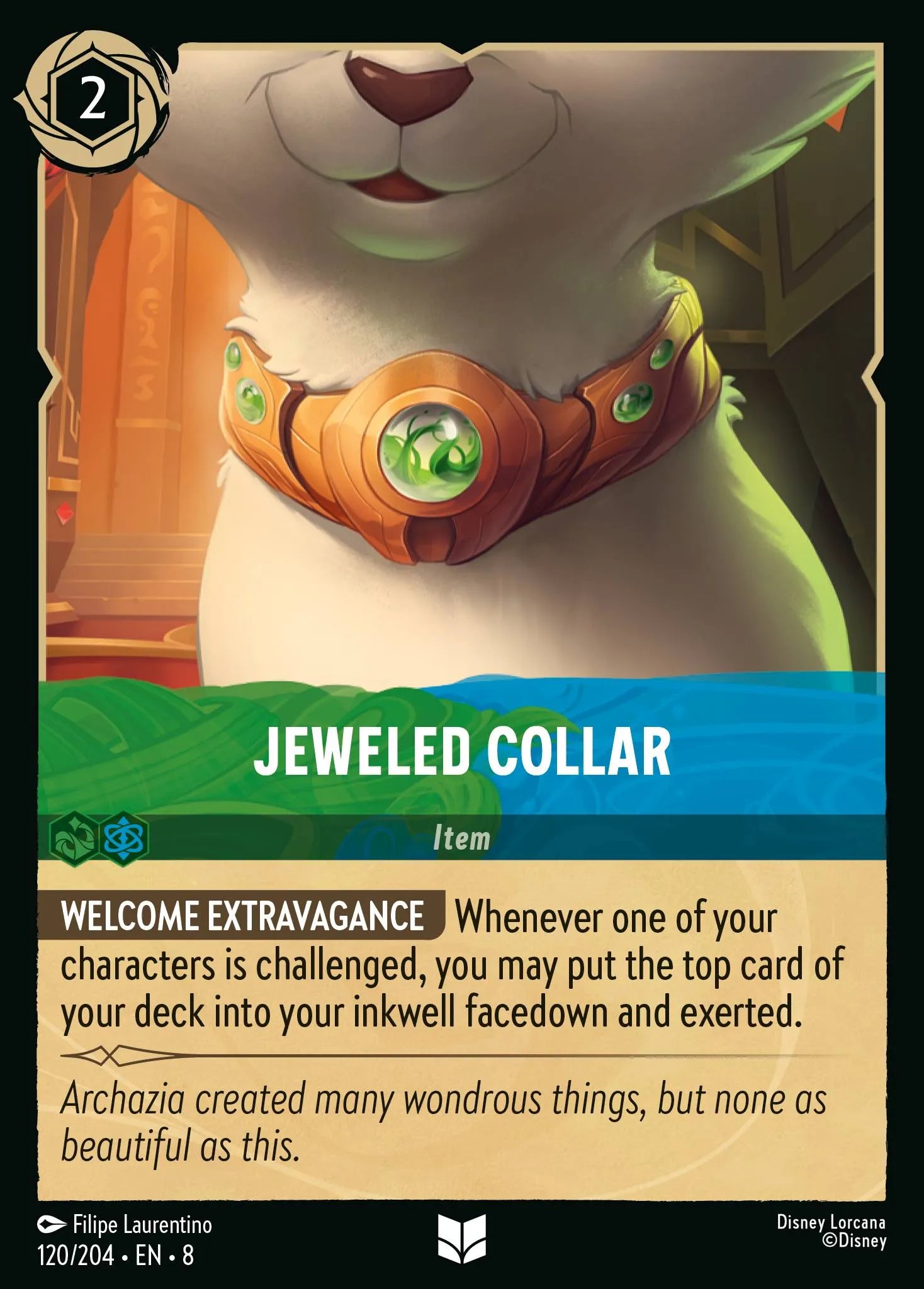 Jeweled Collar | Reign of Jafar #120 (Near Mint Foil) | Disney Lorcana Single Australia (Near Mint)