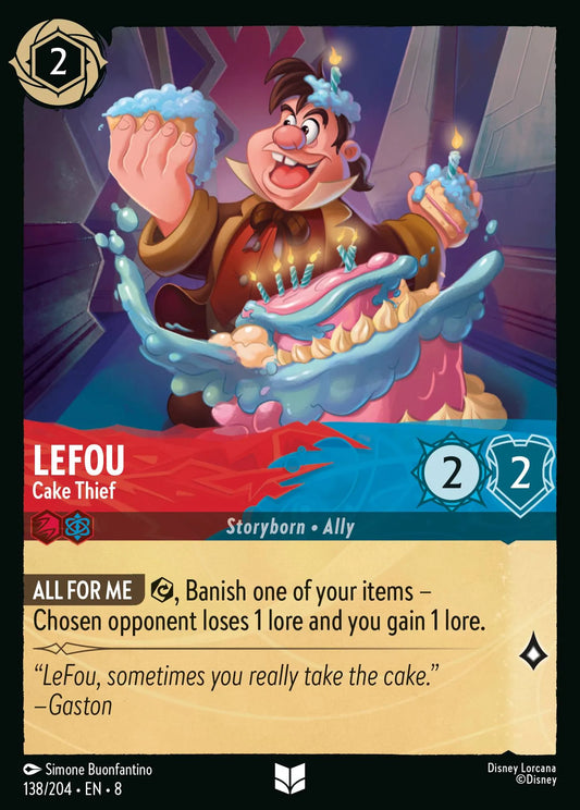LeFou - Cake Thief | Reign of Jafar #138 (Near Mint Foil) | Disney Lorcana Single Australia (Near Mint)