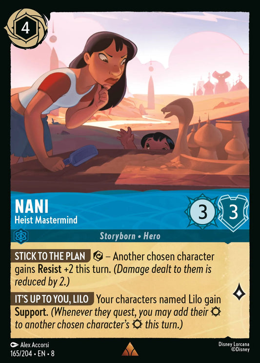 Nani - Heist Mastermind | Reign of Jafar #165 (Near Mint Foil) | Disney Lorcana Single Australia (Near Mint)