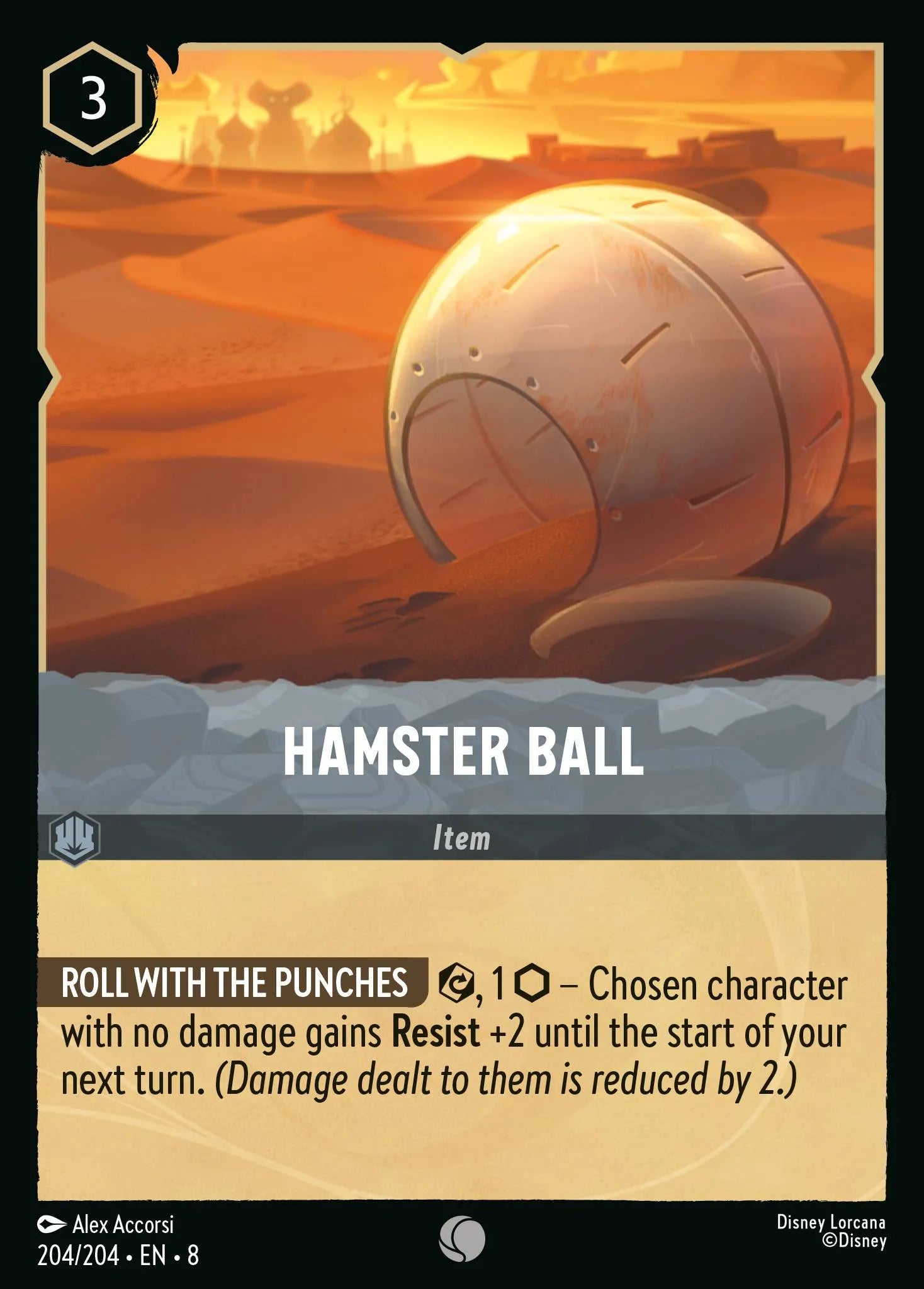 Hamster Ball | Reign of Jafar #204 (Near Mint Foil) | Disney Lorcana Single Australia (Near Mint)