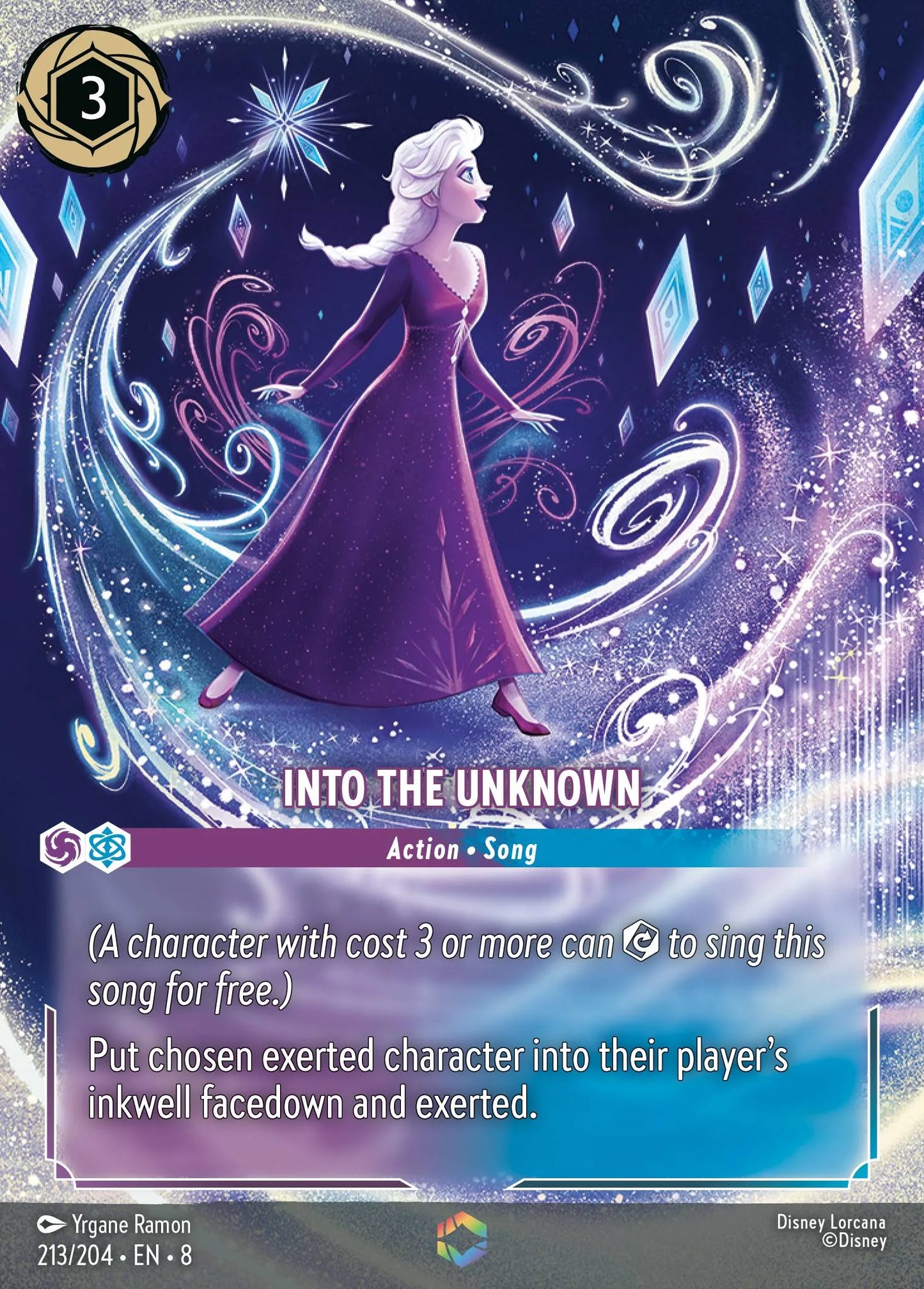 Into the Unknown | Reign of Jafar #213 (Near Mint) | Disney Lorcana Single Australia (Near Mint)