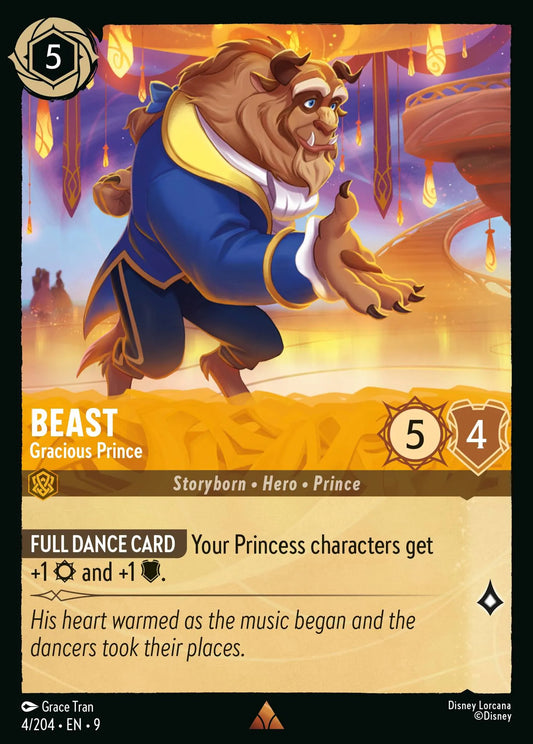 Beast - Gracious Prince | Fabled #4 (Near Mint Foil) | Disney Lorcana Single Australia (Near Mint)