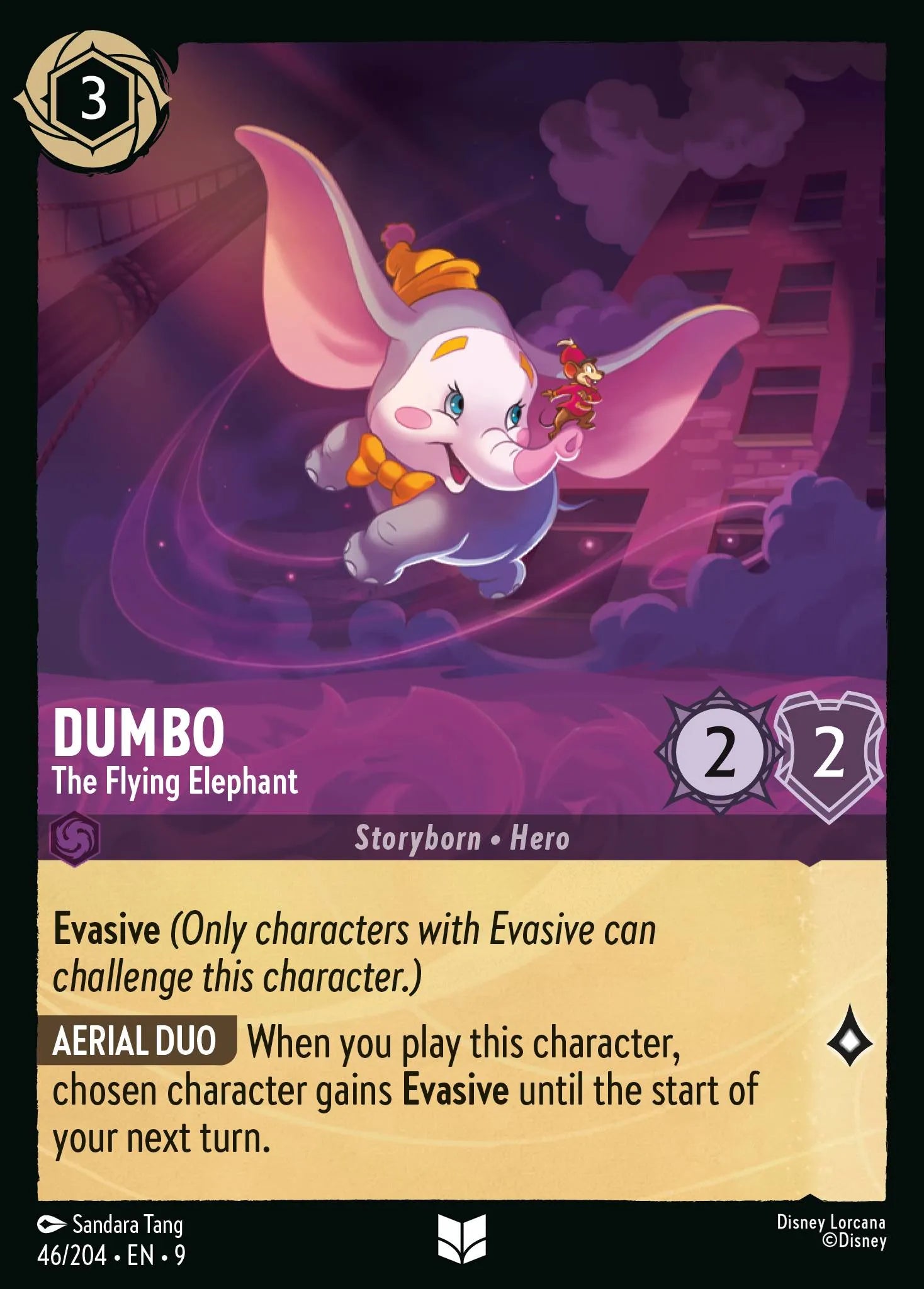 Dumbo - The Flying Elephant | Fabled #46 (Near Mint Foil) | Disney Lorcana Single Australia (Near Mint)