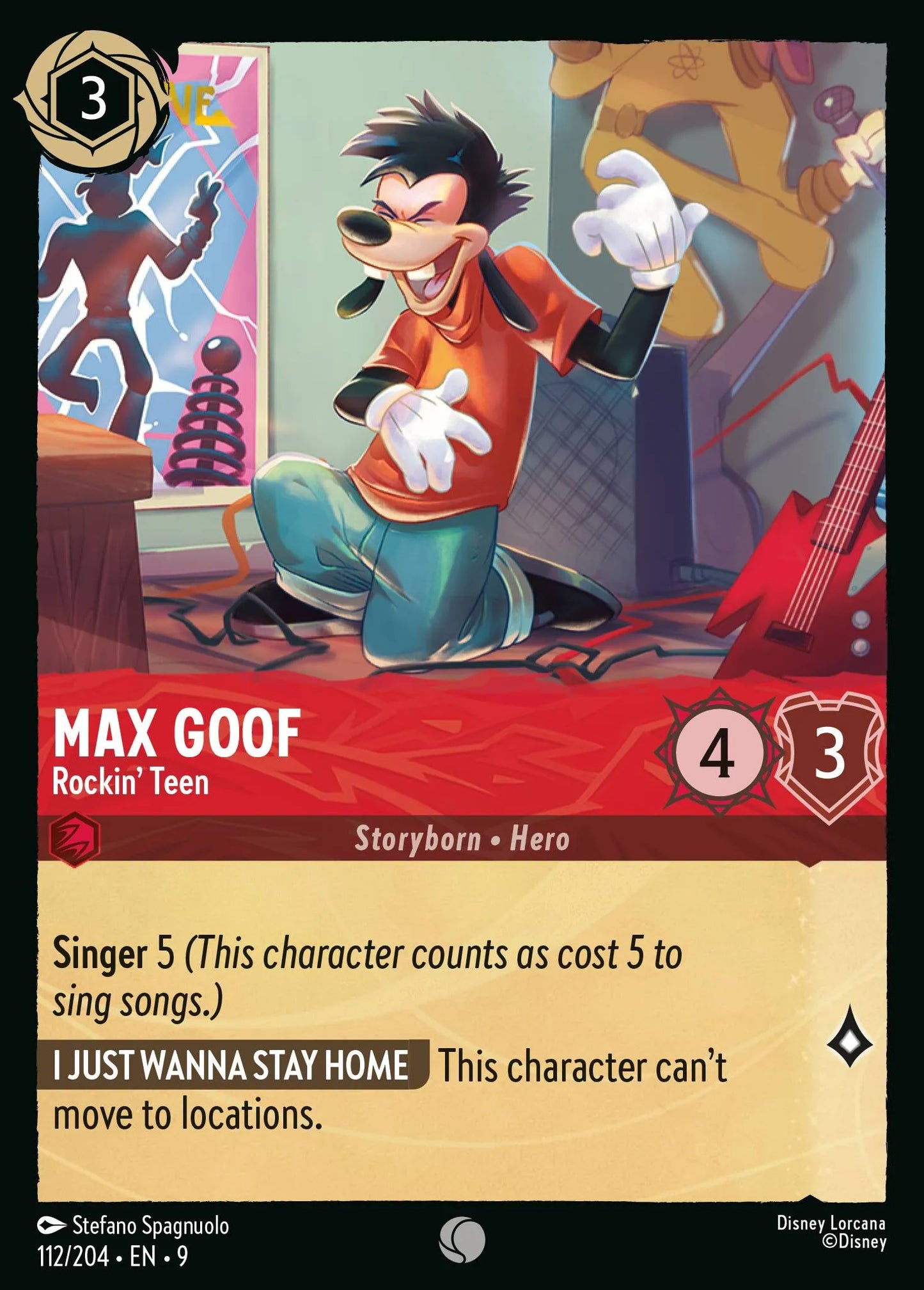 Max Goof - Rockin' Teen | Fabled #112 (Near Mint) | Disney Lorcana Single Australia (Near Mint)