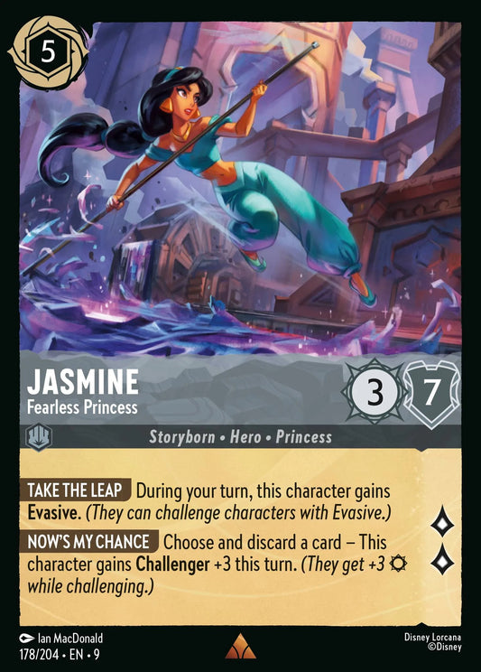 Jasmine - Fearless Princess | Fabled #178 (Near Mint) | Disney Lorcana Single Australia (Near Mint)