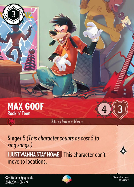 Max Goof - Rockin' Teen | Fabled #214 (Near Mint) | Disney Lorcana Single Australia (Near Mint)