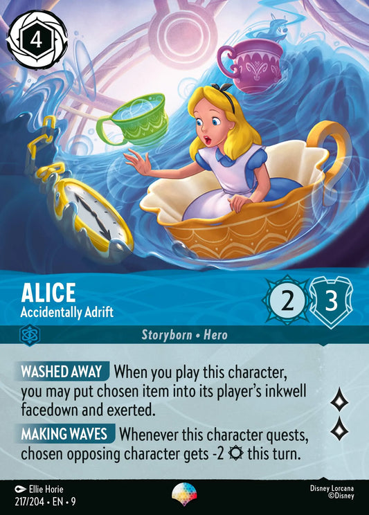 Alice - Accidentally Adrift | Fabled #217 (Near Mint) | Disney Lorcana Single Australia (Near Mint)