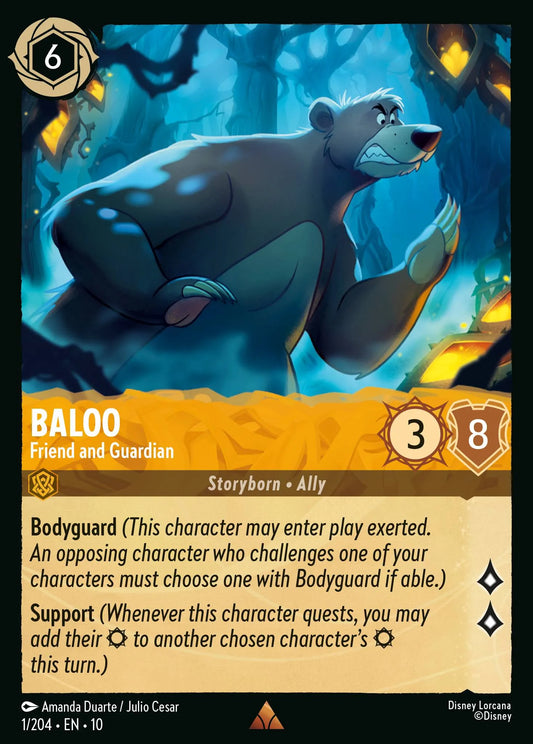 Baloo - Friend and Guardian | Whispers in the Well #1 (Near Mint) | Disney Lorcana Single Australia (Near Mint)
