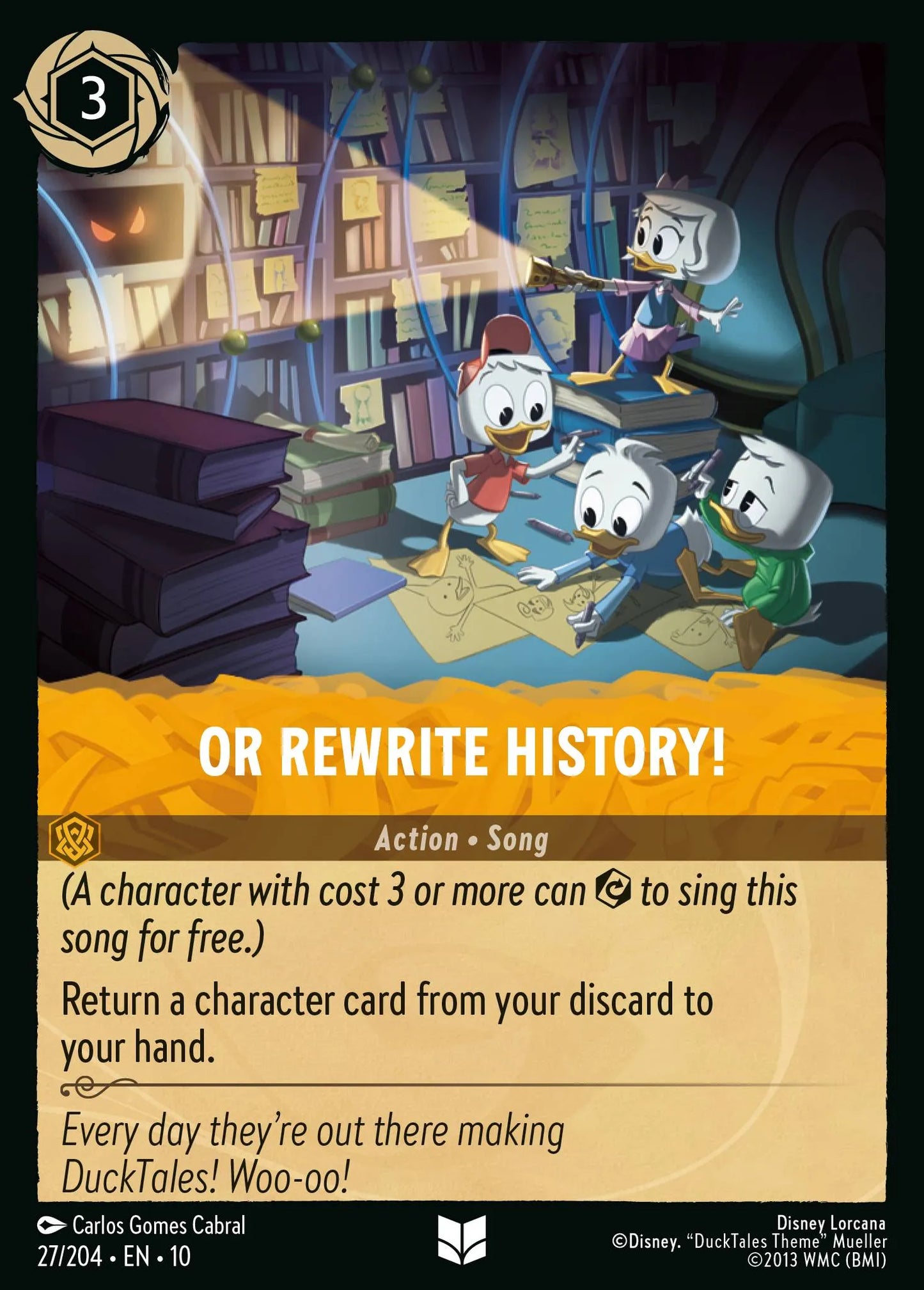 Or Rewrite History! | Whispers in the Well #27 (Near Mint Foil) | Disney Lorcana Single Australia (Near Mint)