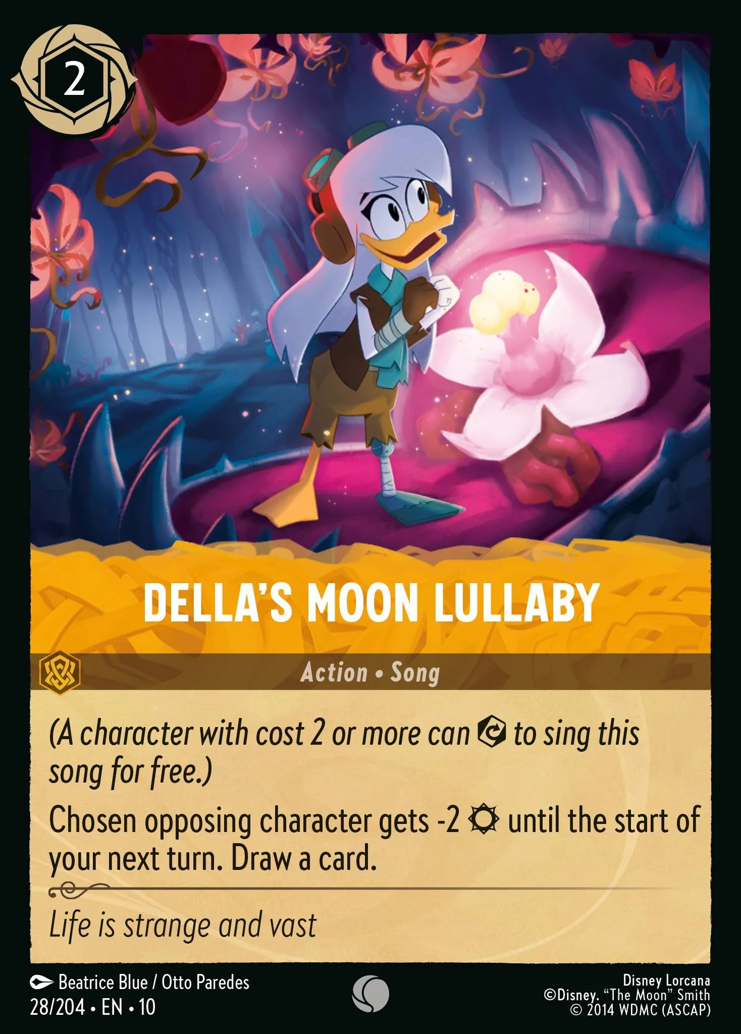 Della's Moon Lullaby | Whispers in the Well #28 (Near Mint) | Disney Lorcana Single Australia (Near Mint)