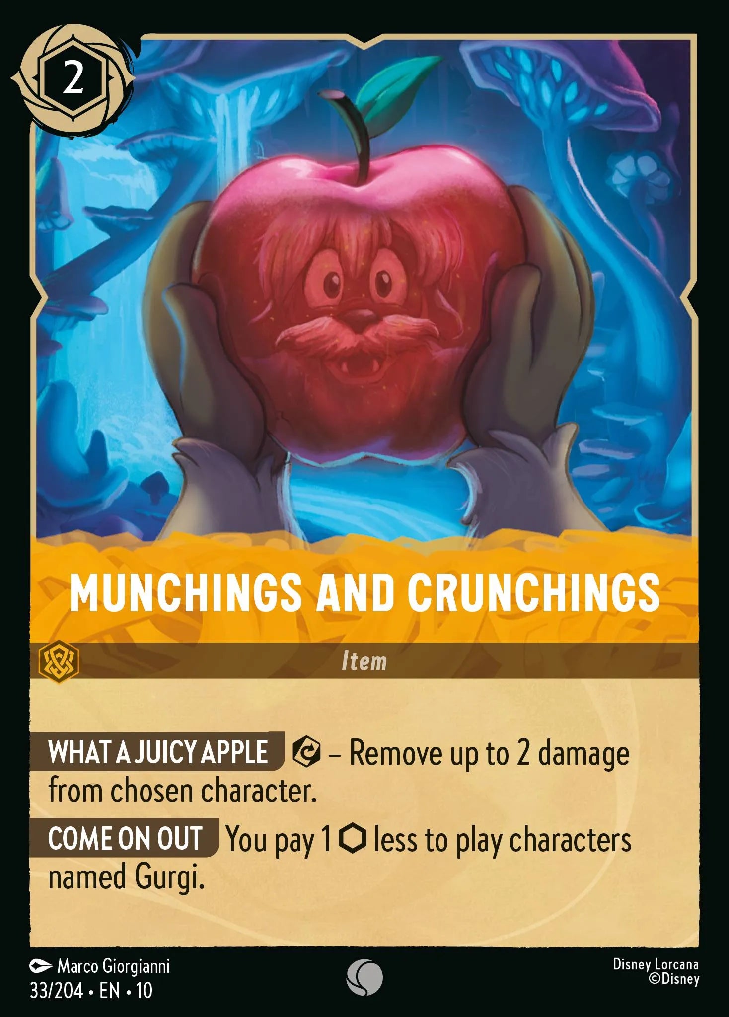 Munchings and Crunchings | Whispers in the Well #33 (Near Mint) | Disney Lorcana Single Australia (Near Mint)