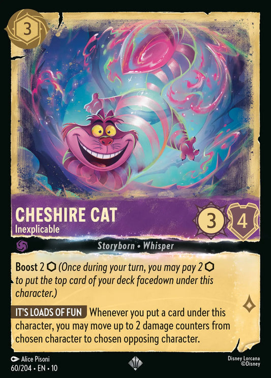 Cheshire Cat - Inexplicable | Whispers in the Well #60 (Near Mint) | Disney Lorcana Single Australia (Near Mint)
