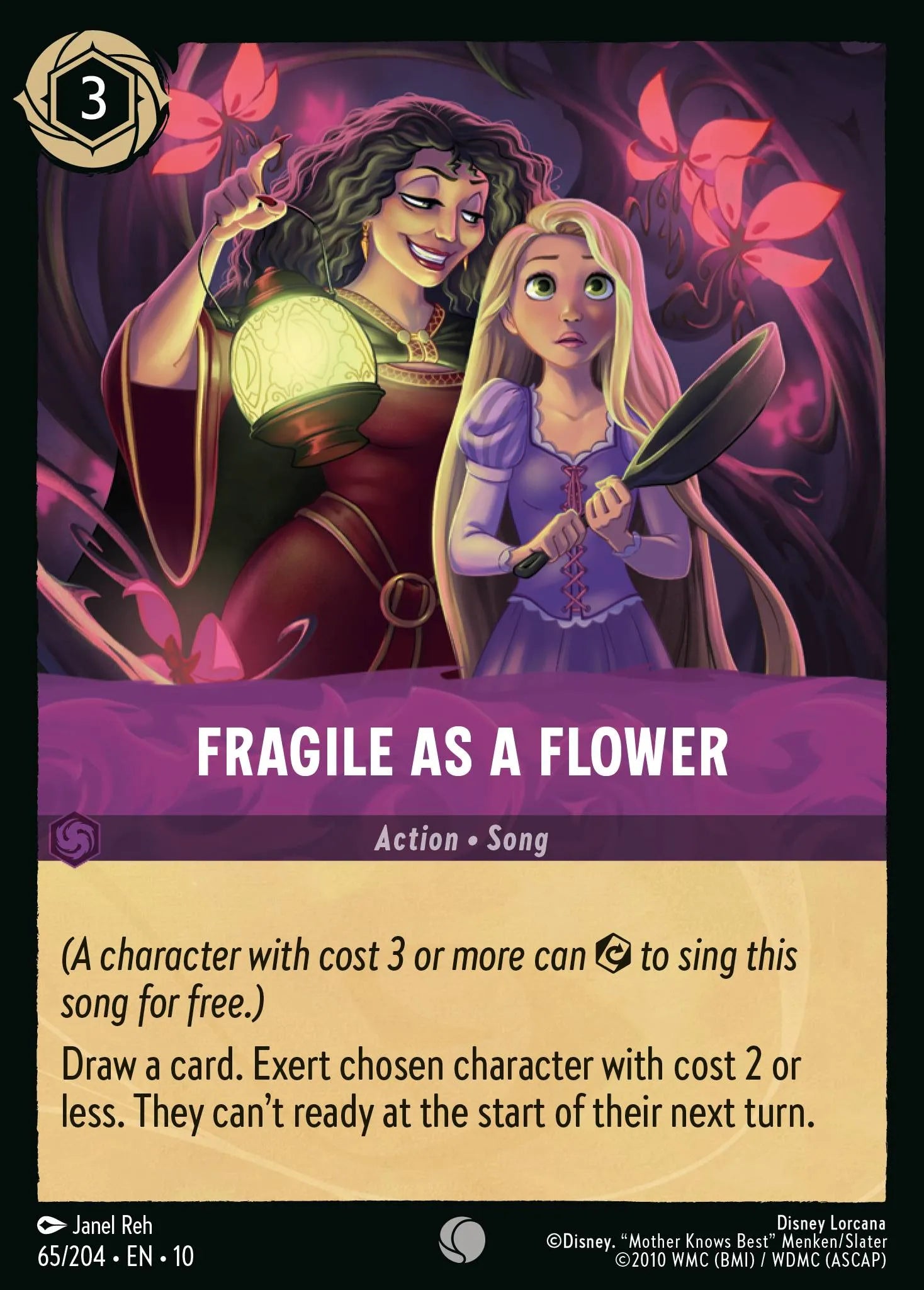 Fragile as a Flower | Whispers in the Well #65 (Near Mint) | Disney Lorcana Single Australia (Near Mint)