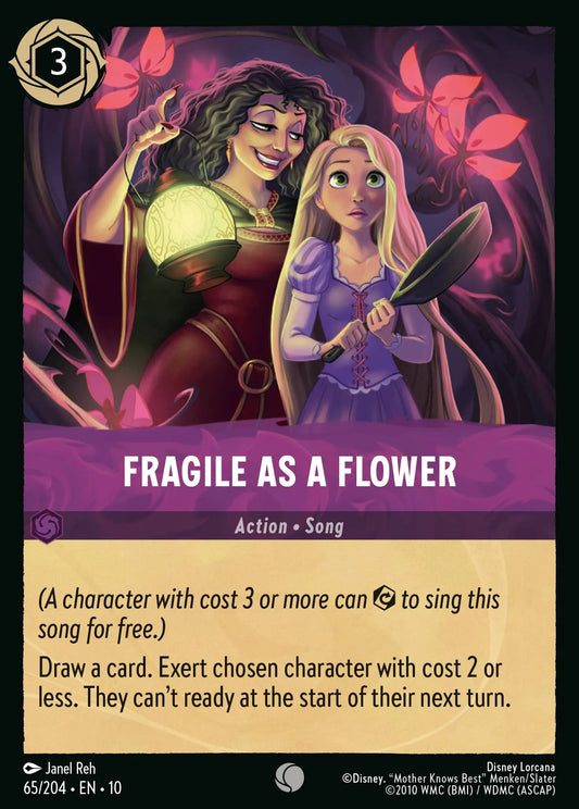 Fragile as a Flower | Whispers in the Well #65 (Near Mint) | Disney Lorcana Single Australia (Near Mint)