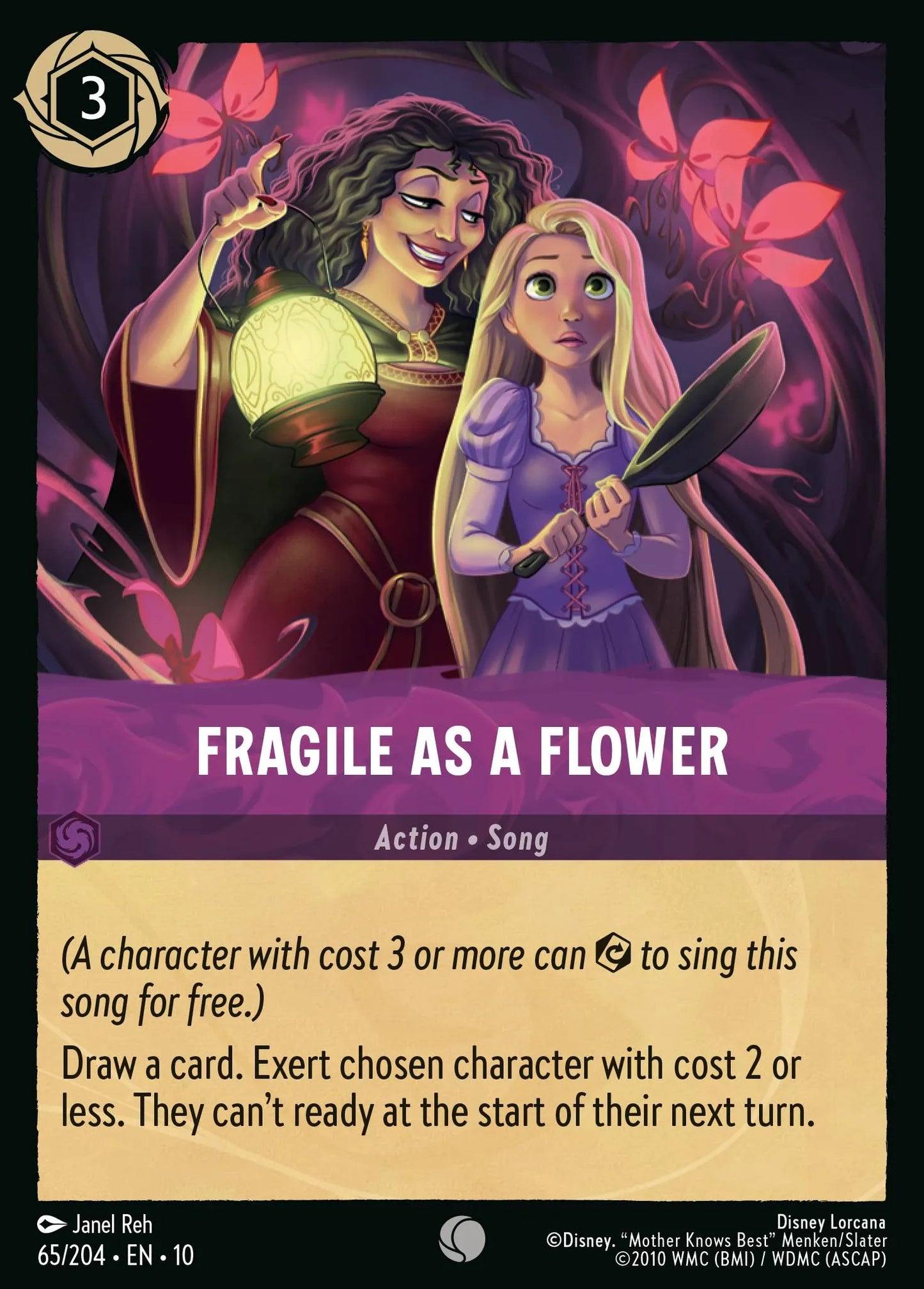 Fragile as a Flower | Whispers in the Well #65 (Near Mint Foil) | Disney Lorcana Single Australia (Near Mint)