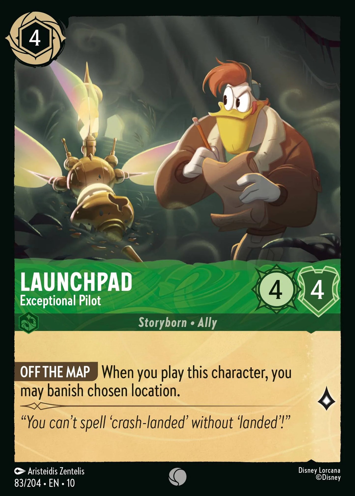 Launchpad - Exceptional Pilot | Whispers in the Well #83 (Near Mint) | Disney Lorcana Single Australia (Near Mint)