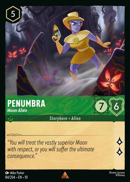Penumbra - Moon Alien | Whispers in the Well #84 (Near Mint) | Disney Lorcana Single Australia (Near Mint)