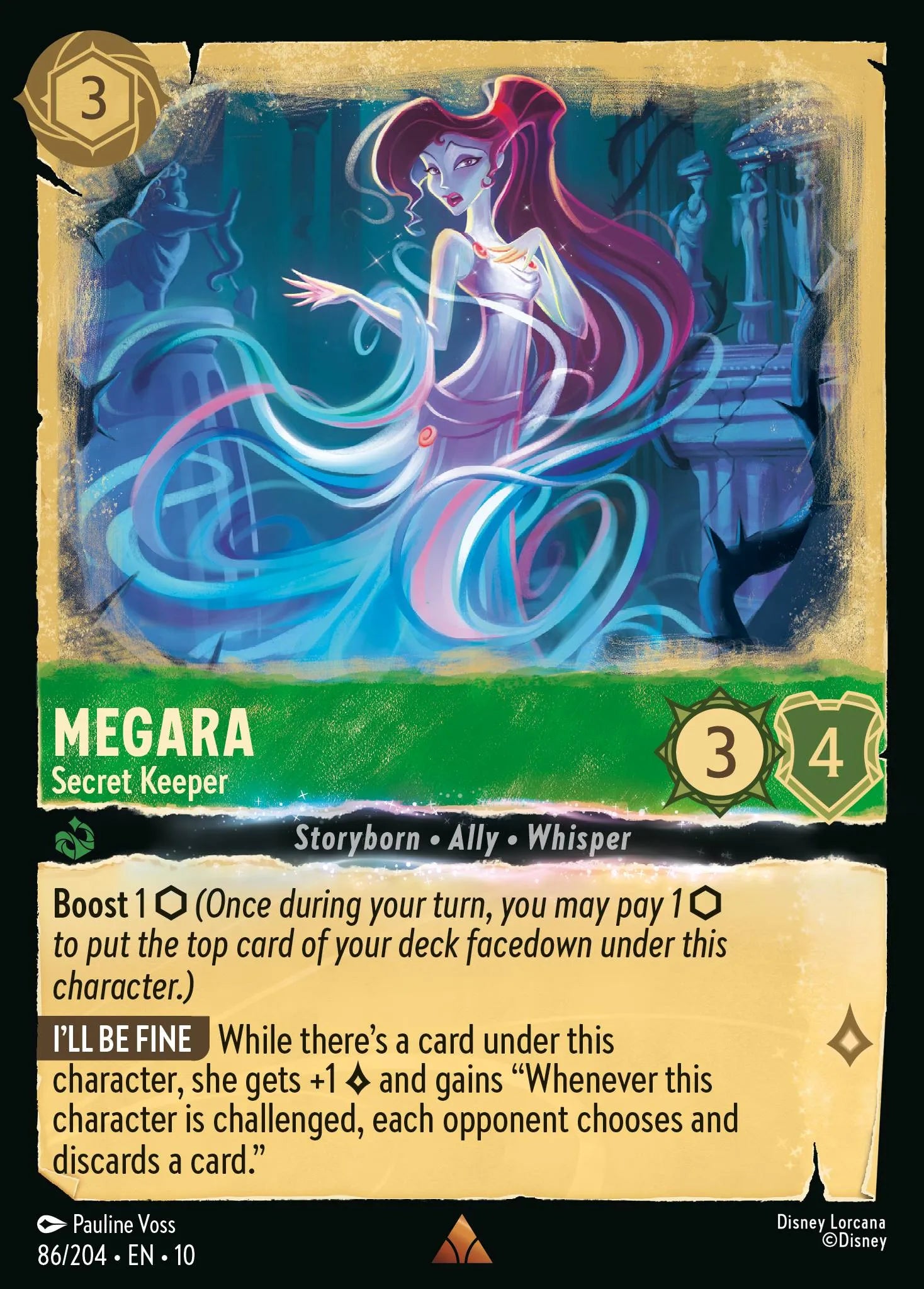Megara - Secret Keeper | Whispers in the Well #86 (Near Mint Foil) | Disney Lorcana Single Australia (Near Mint)