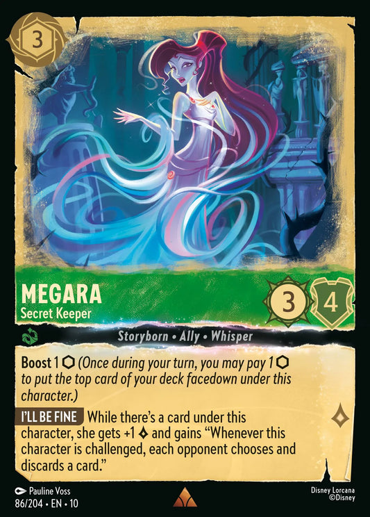 Megara - Secret Keeper | Whispers in the Well #86 (Near Mint Foil) | Disney Lorcana Single Australia (Near Mint)