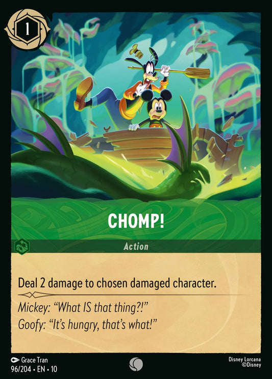 Chomp! | Whispers in the Well #96 (Near Mint Foil) | Disney Lorcana Single Australia (Near Mint)