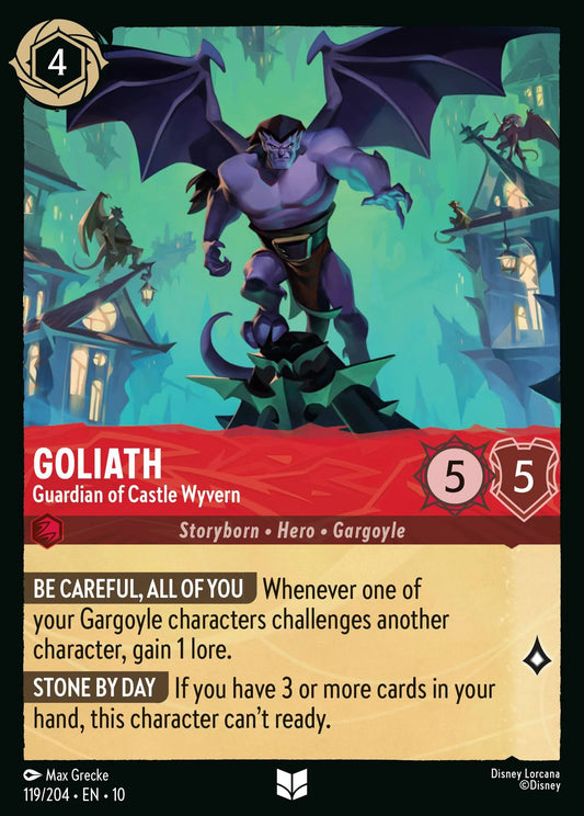 Goliath - Guardian of Castle Wyvern | Whispers in the Well #119 (Near Mint Foil) | Disney Lorcana Single Australia (Near Mint)