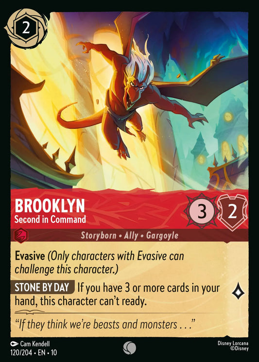 Brooklyn - Second in Command | Whispers in the Well #120 (Near Mint) | Disney Lorcana Single Australia (Near Mint)