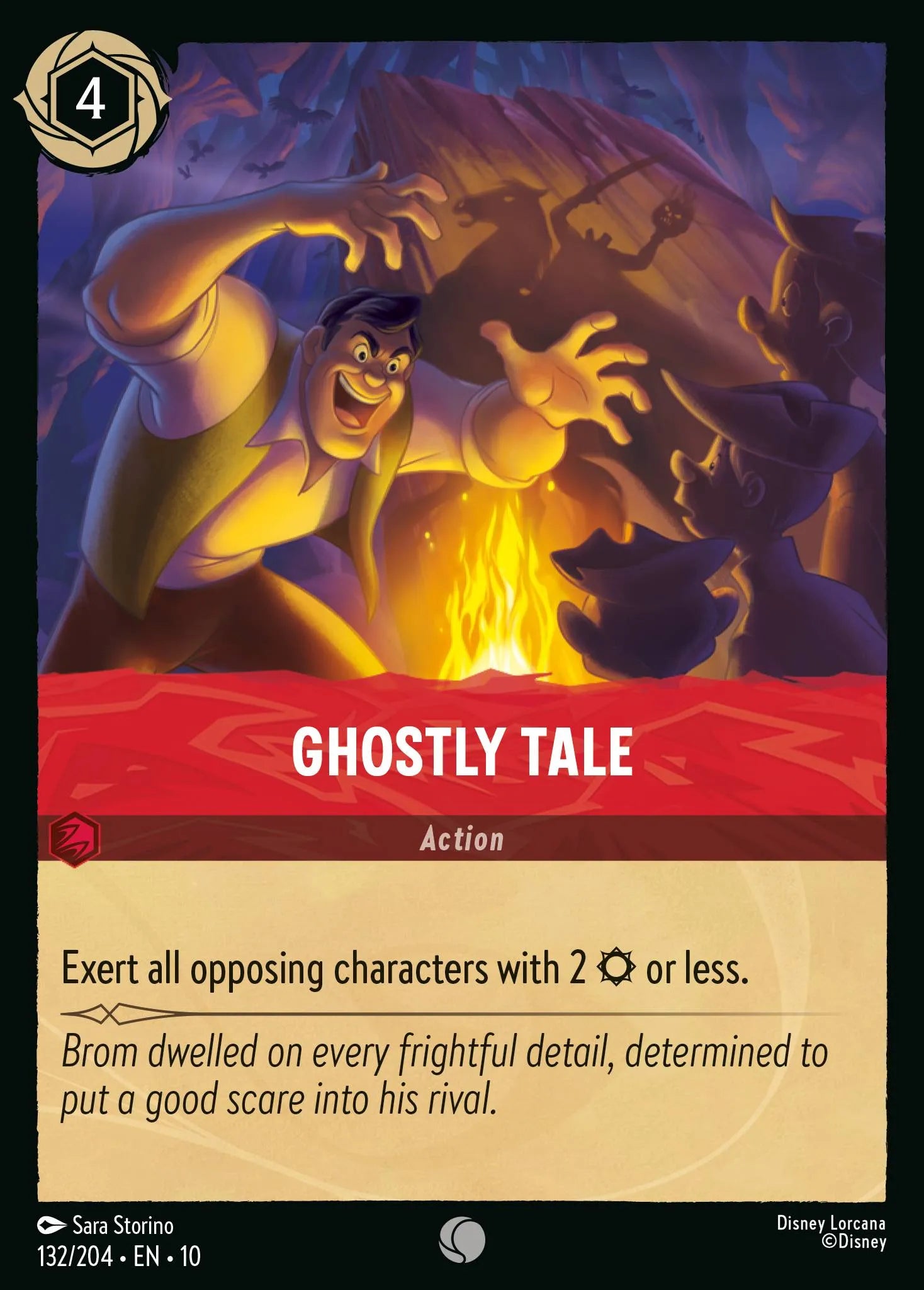 Ghostly Tale | Whispers in the Well #132 (Near Mint Foil) | Disney Lorcana Single Australia (Near Mint)