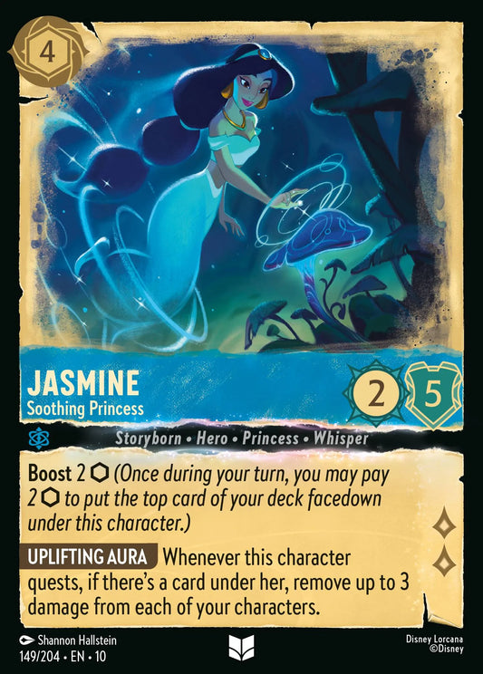 Jasmine - Soothing Princess | Whispers in the Well #149 (Near Mint) | Disney Lorcana Single Australia (Near Mint)