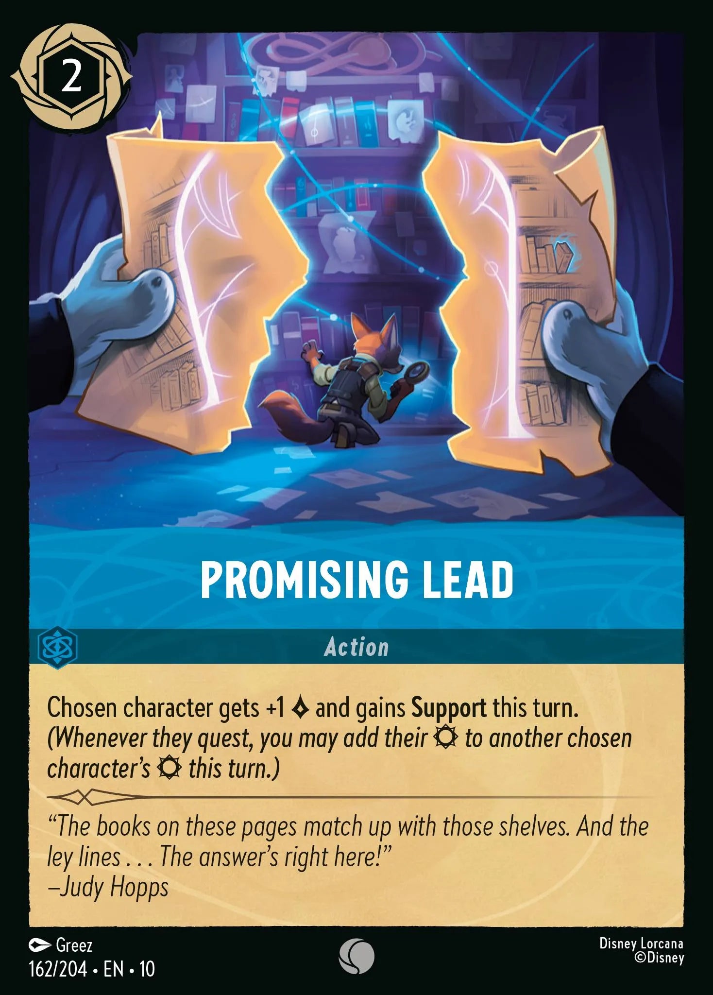 Promising Lead | Whispers in the Well #162 (Near Mint) | Disney Lorcana Single Australia (Near Mint)