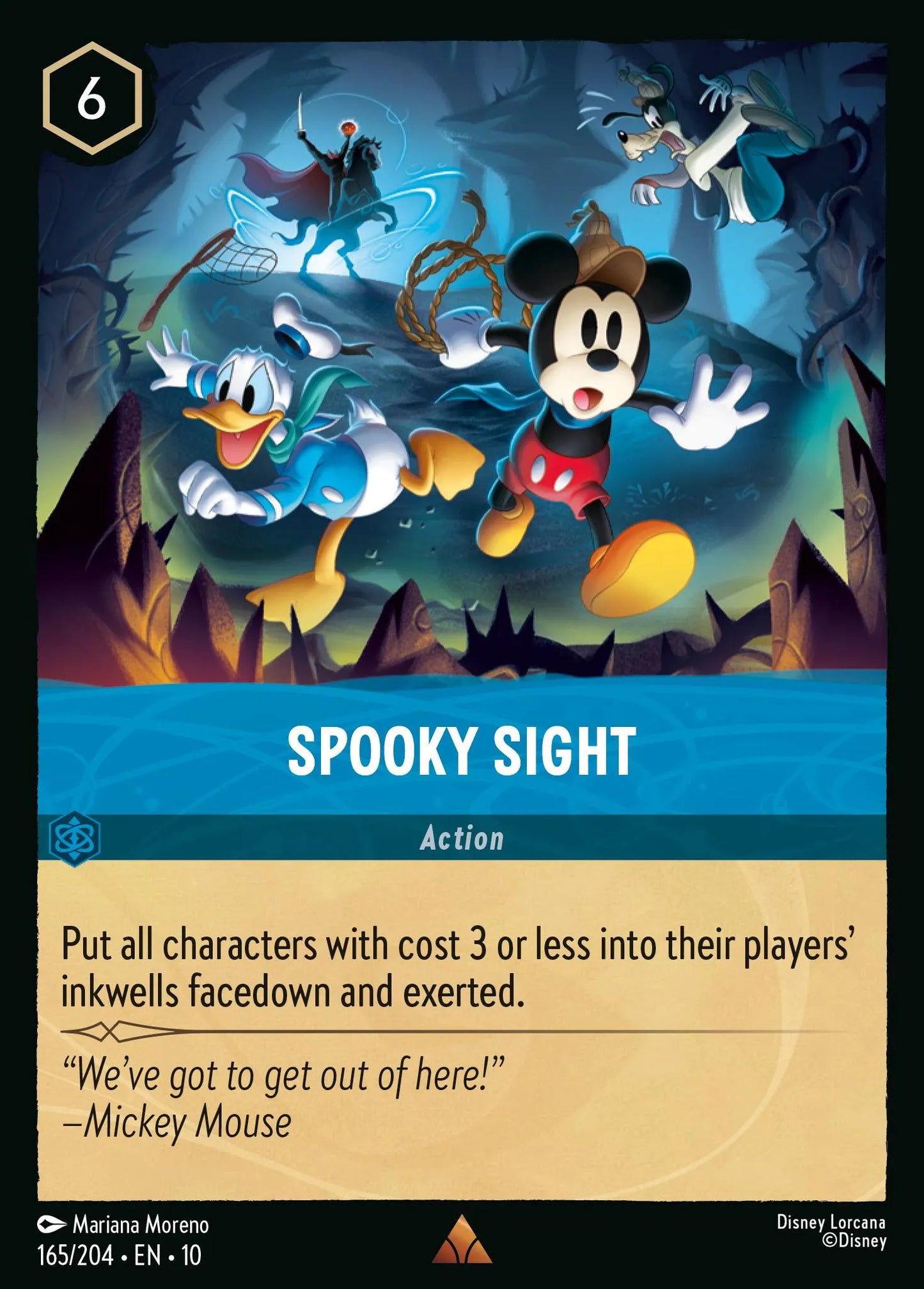 Spooky Sight | Whispers in the Well #165 (Near Mint Foil) | Disney Lorcana Single Australia (Near Mint)